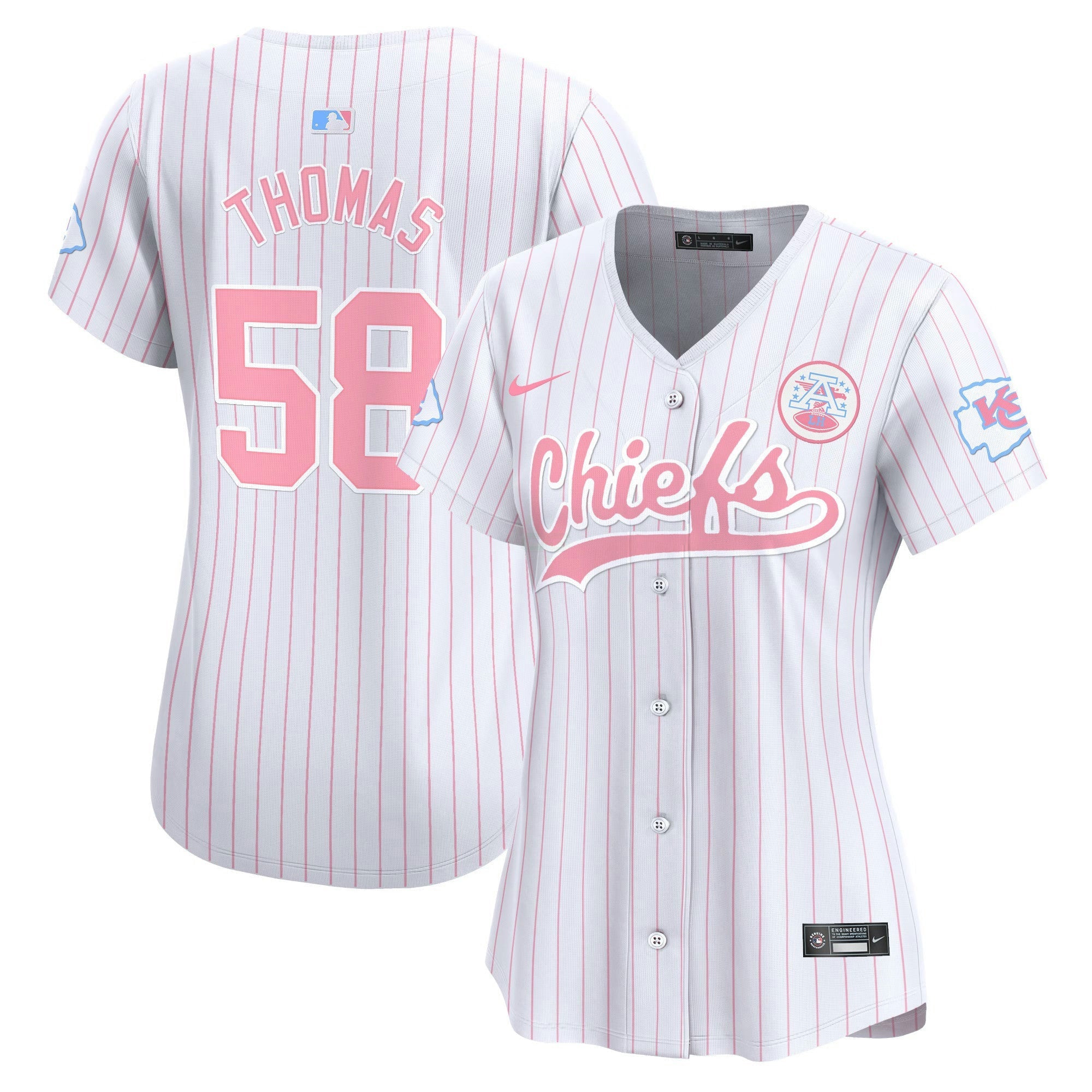 Camisa NFL Women’s Bubblegum Pink Vapor Premier Limited Jersey