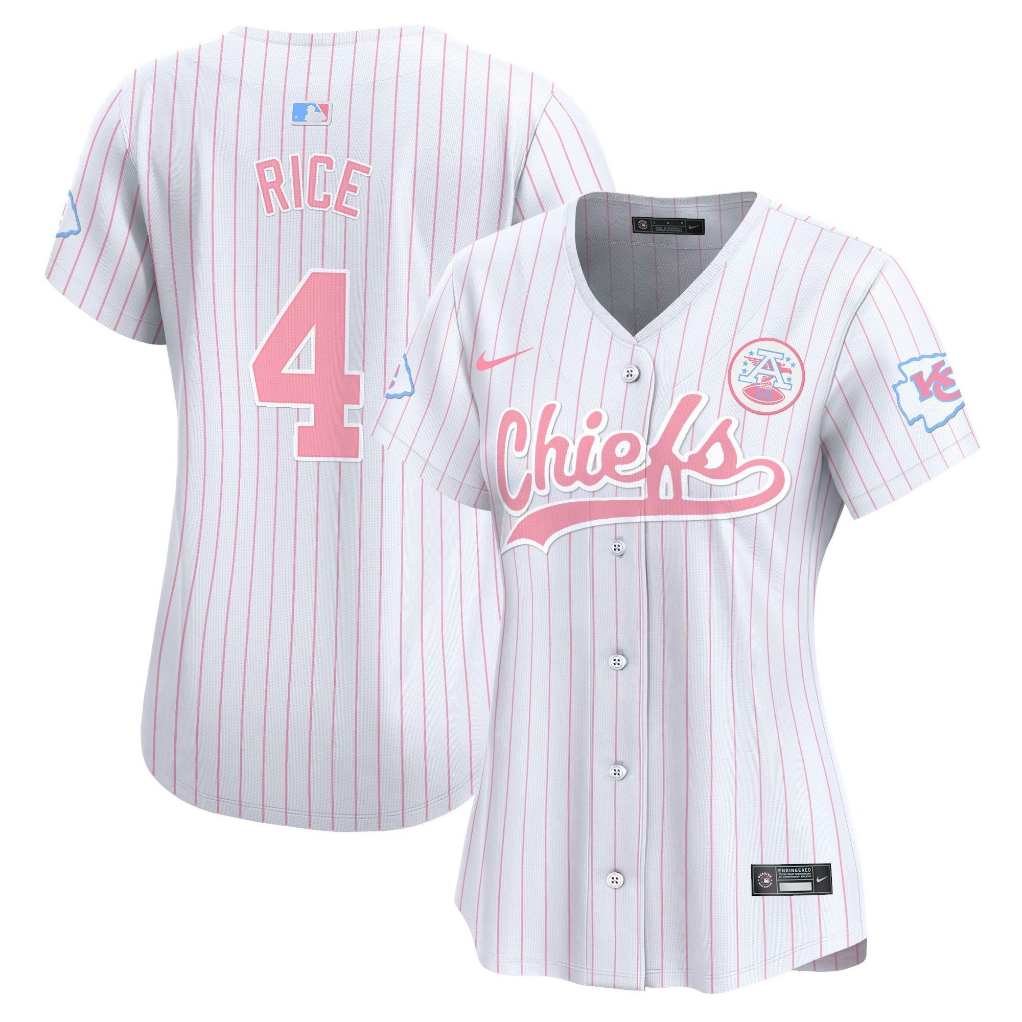 Camisa NFL Women’s Bubblegum Pink Vapor Premier Limited Jersey