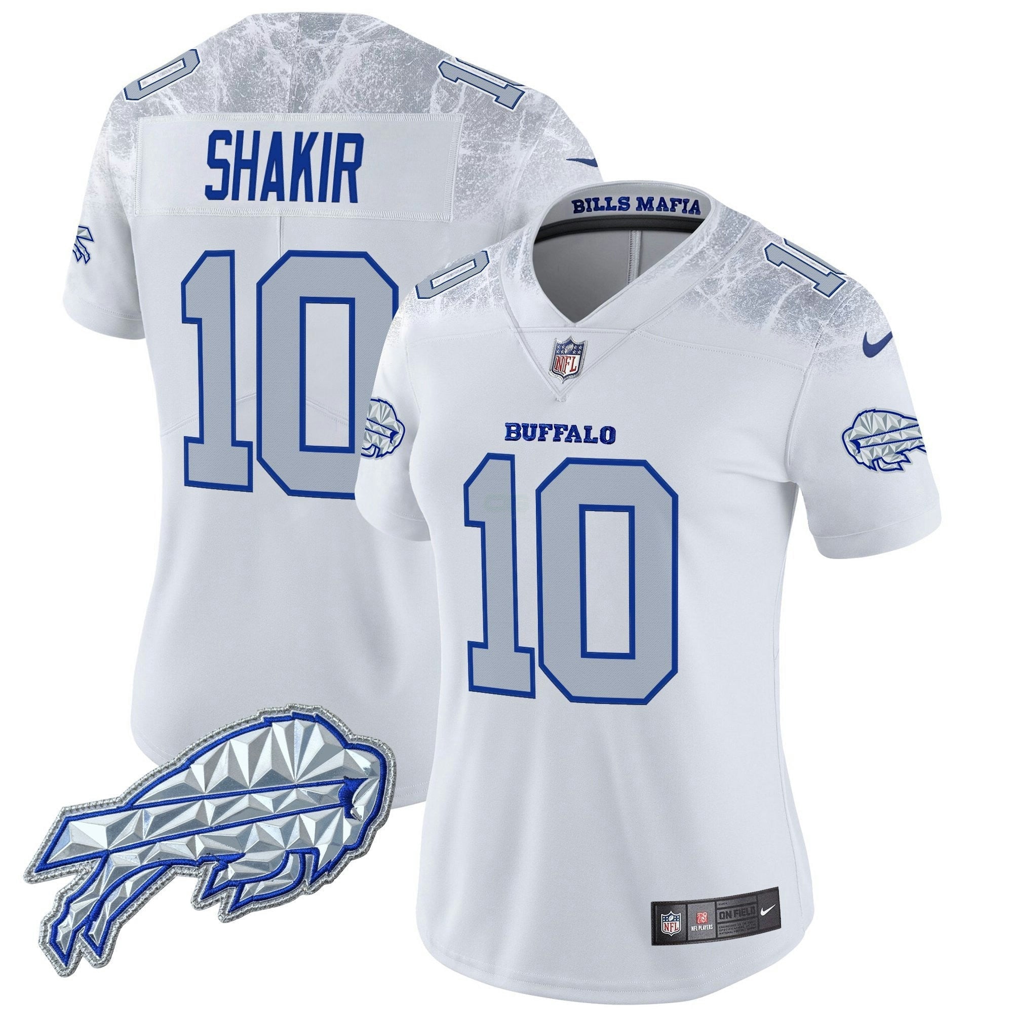 Camisa NFL Women’s Buffalo 2025 “Rivalries” Vapor Limited Jersey