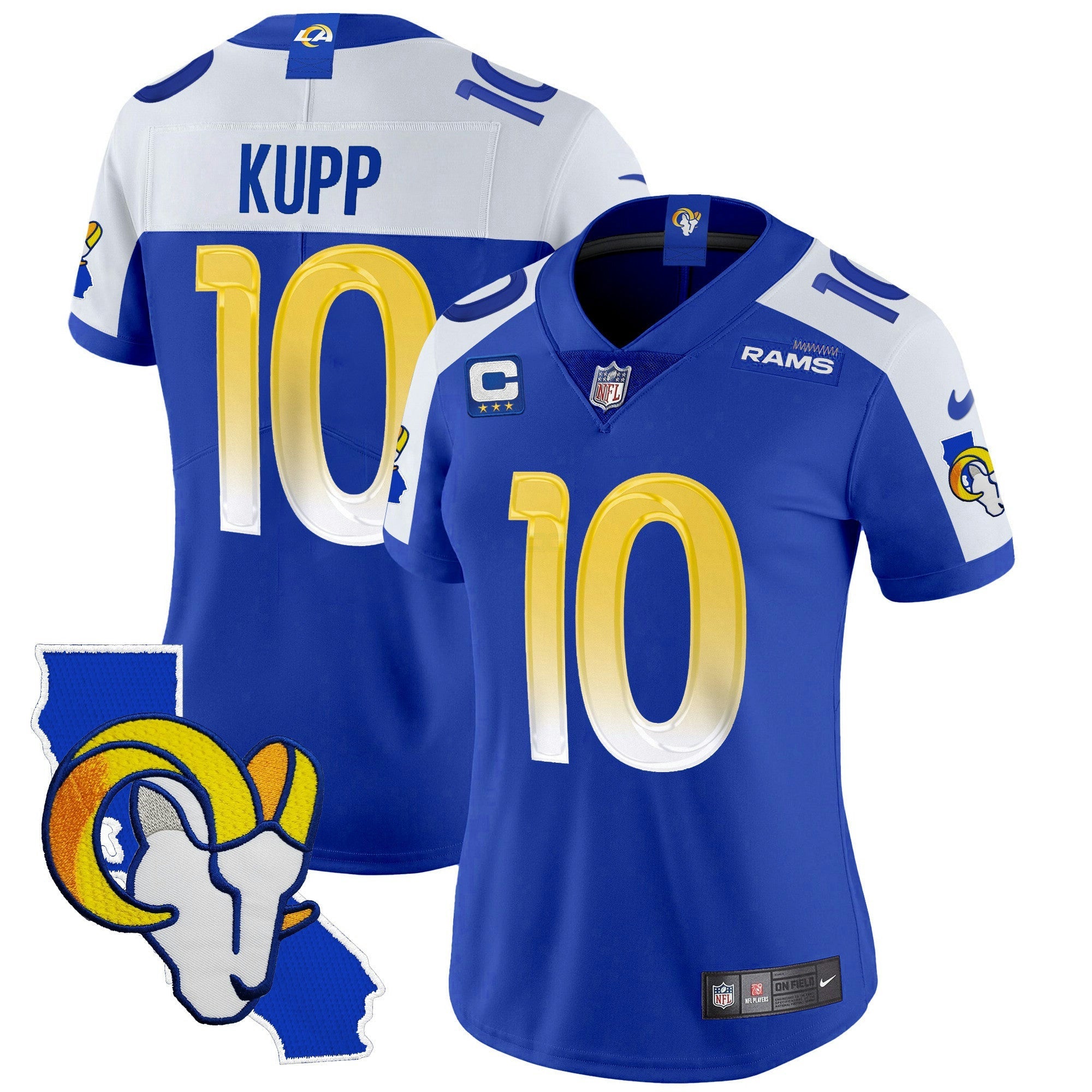 Camisa NFL Women’s California Patch Vapor Limited Jersey