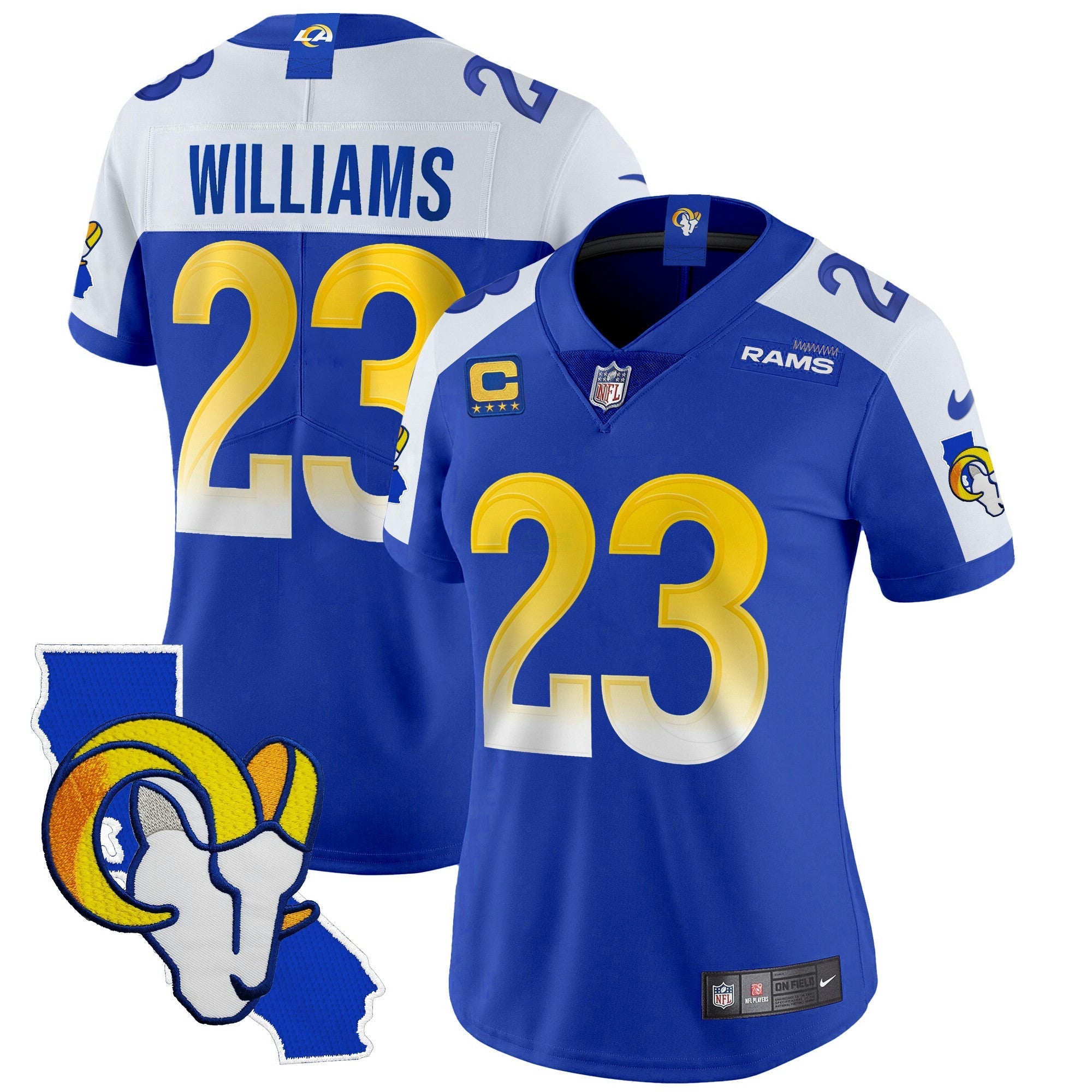 Camisa NFL Women’s California Patch Vapor Limited Jersey