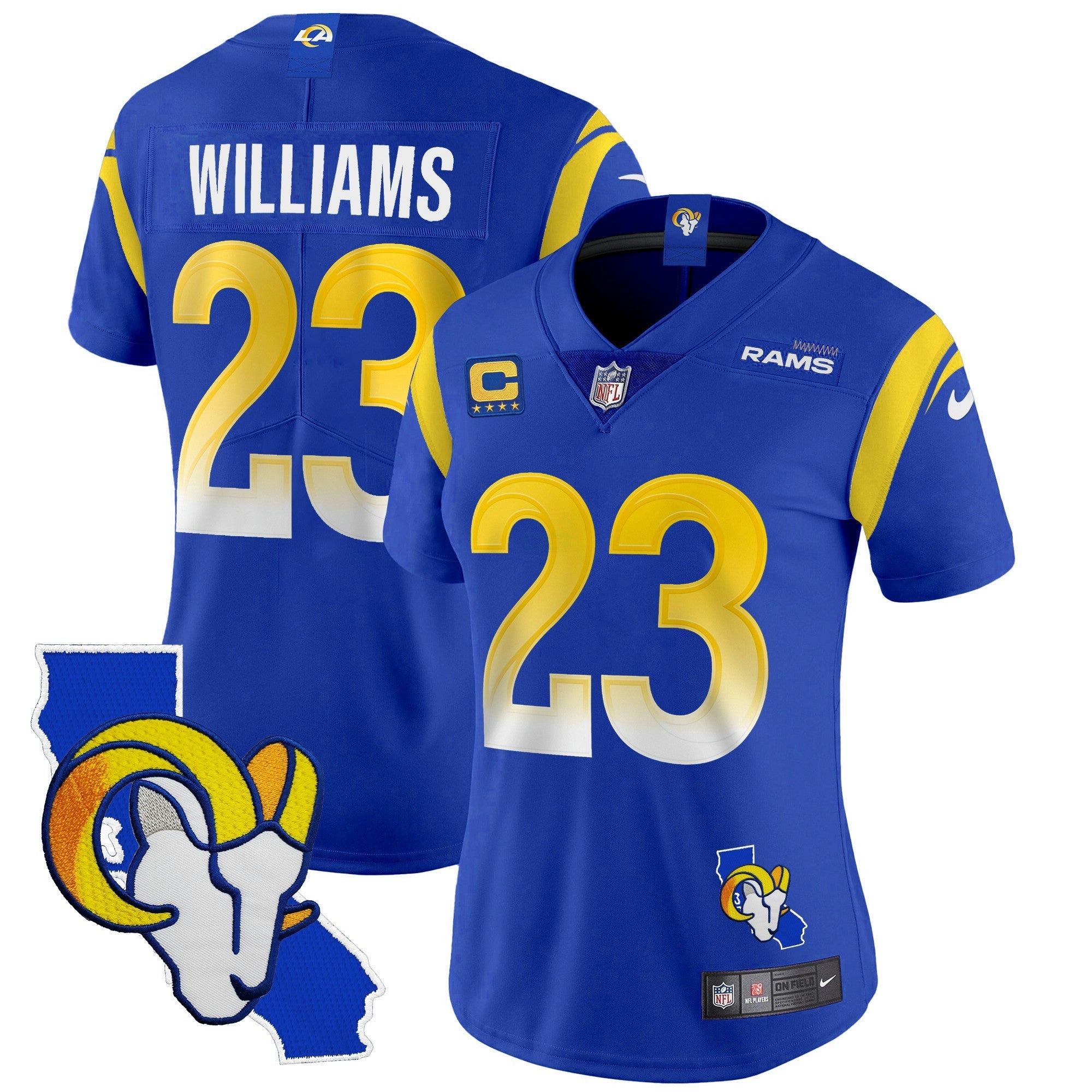 Camisa NFL Women’s California Patch Vapor Limited Jersey
