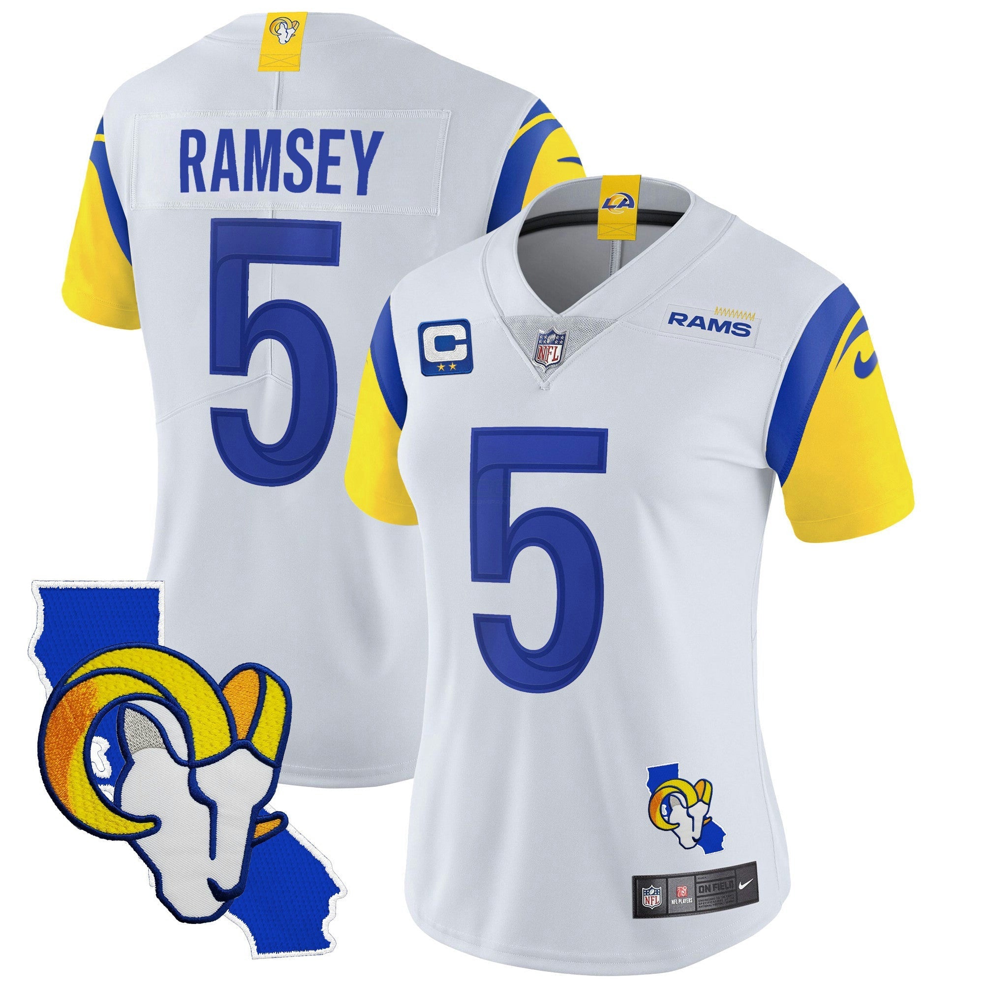 Camisa NFL Women’s California Patch Vapor Limited Jersey