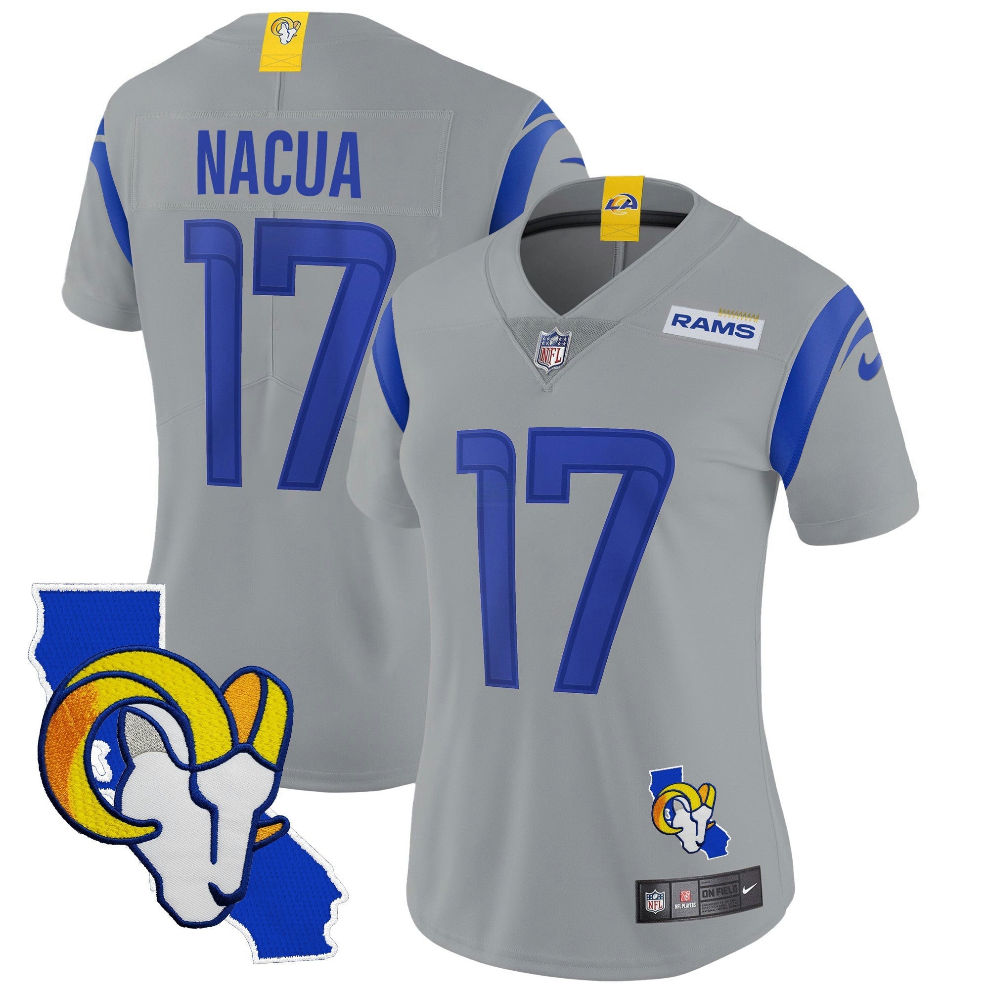 Camisa NFL Women’s California Patch Vapor Limited Jersey