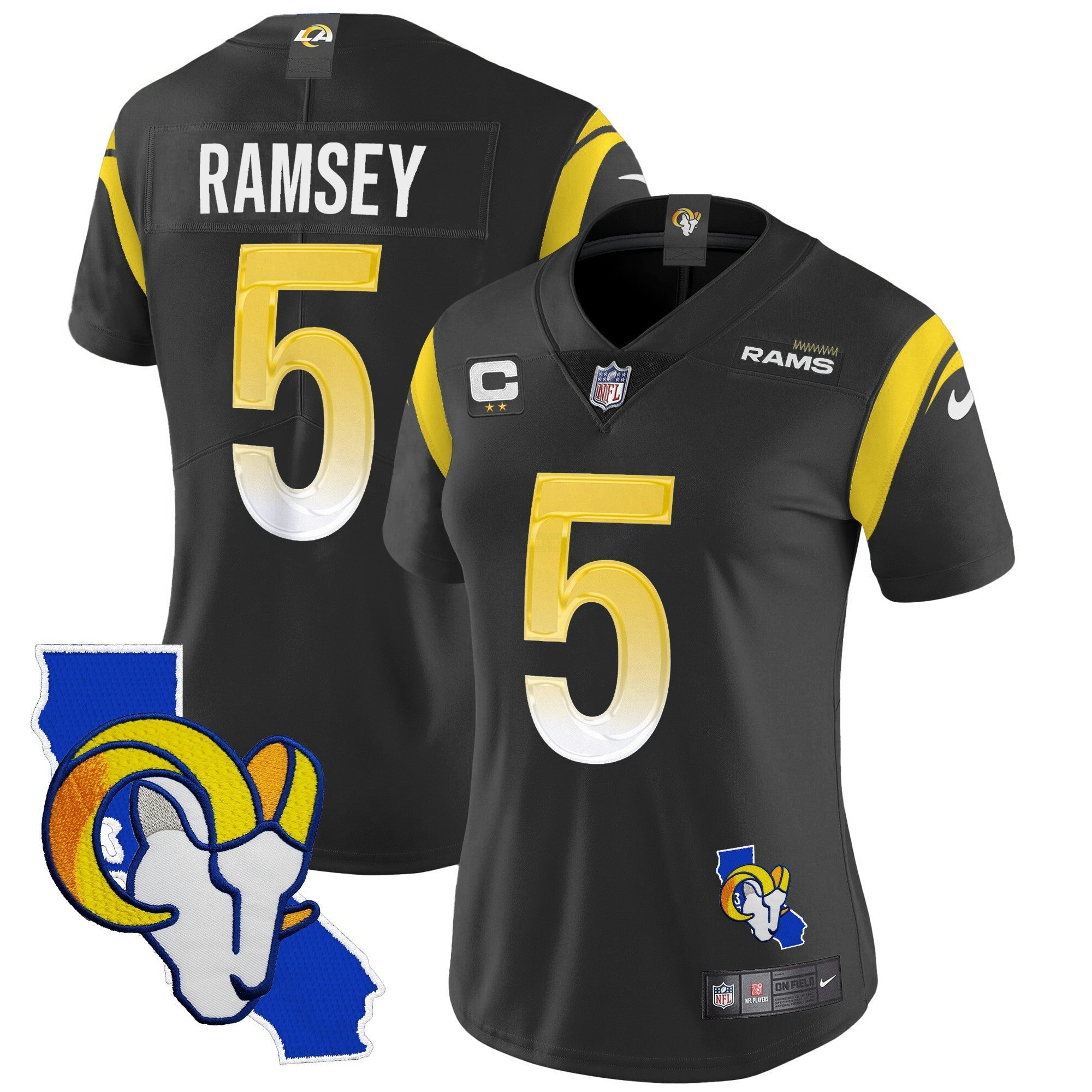 Camisa NFL Women’s California Patch Vapor Limited Jersey