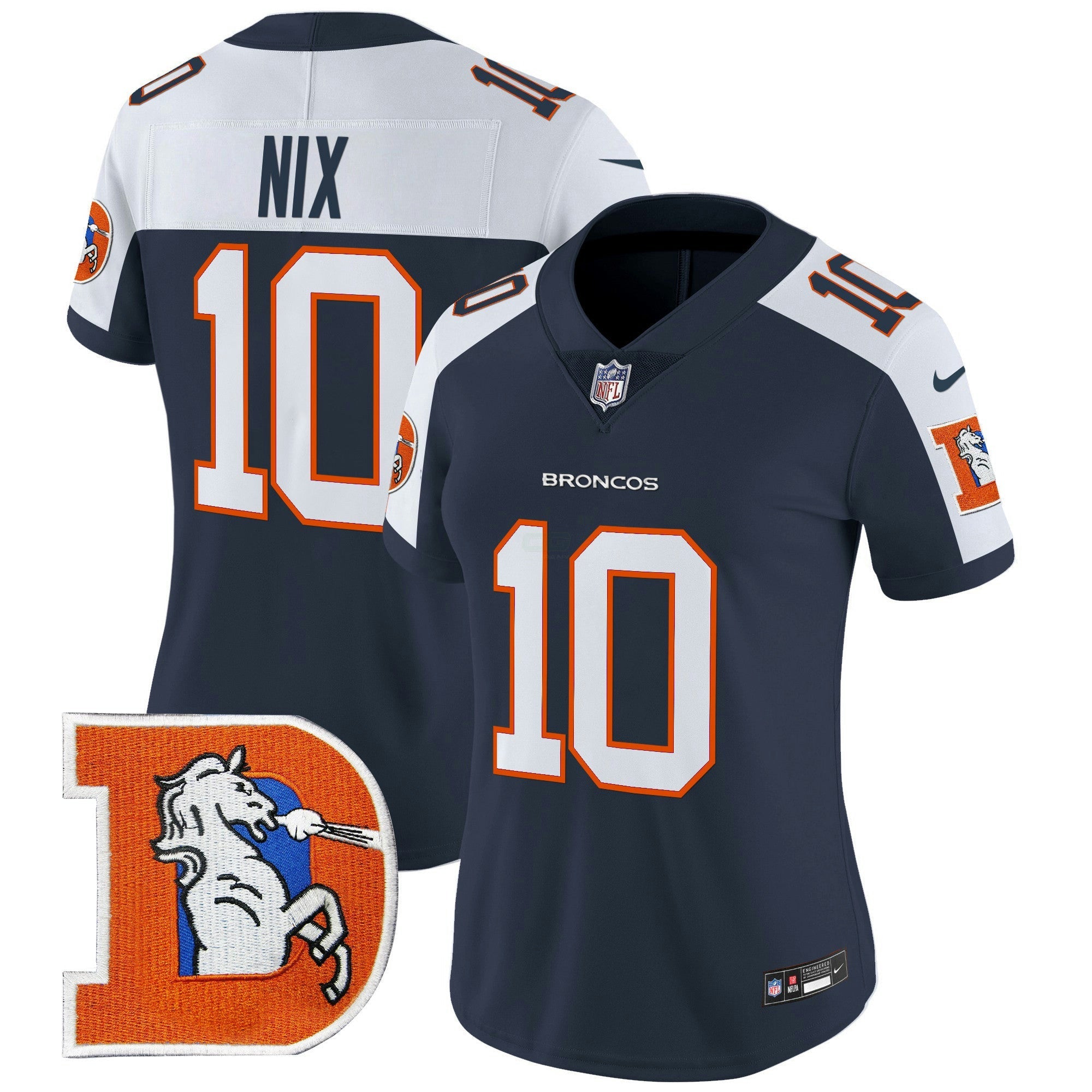 Camisa NFL Women’s Denver Throwback Vapor Limited Jersey V2