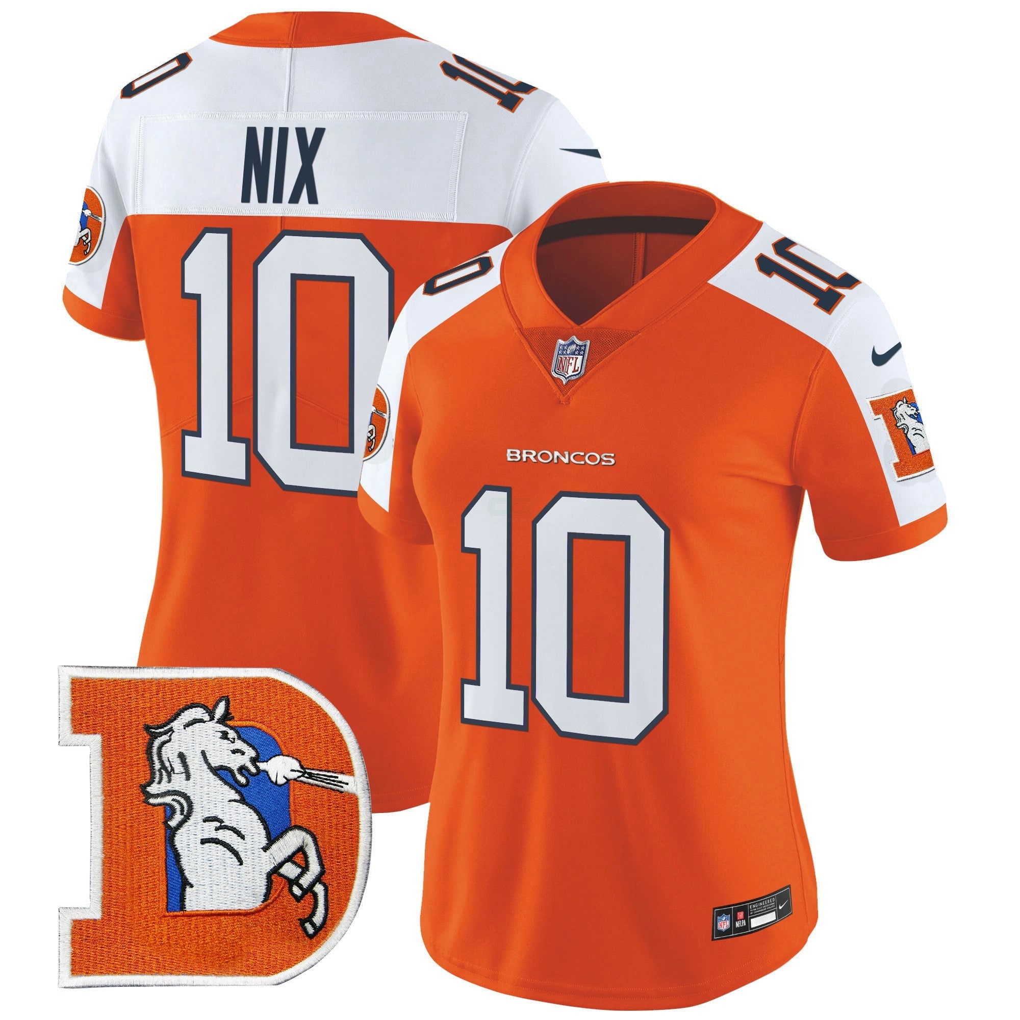 Camisa NFL Women’s Denver Throwback Vapor Limited Jersey V2