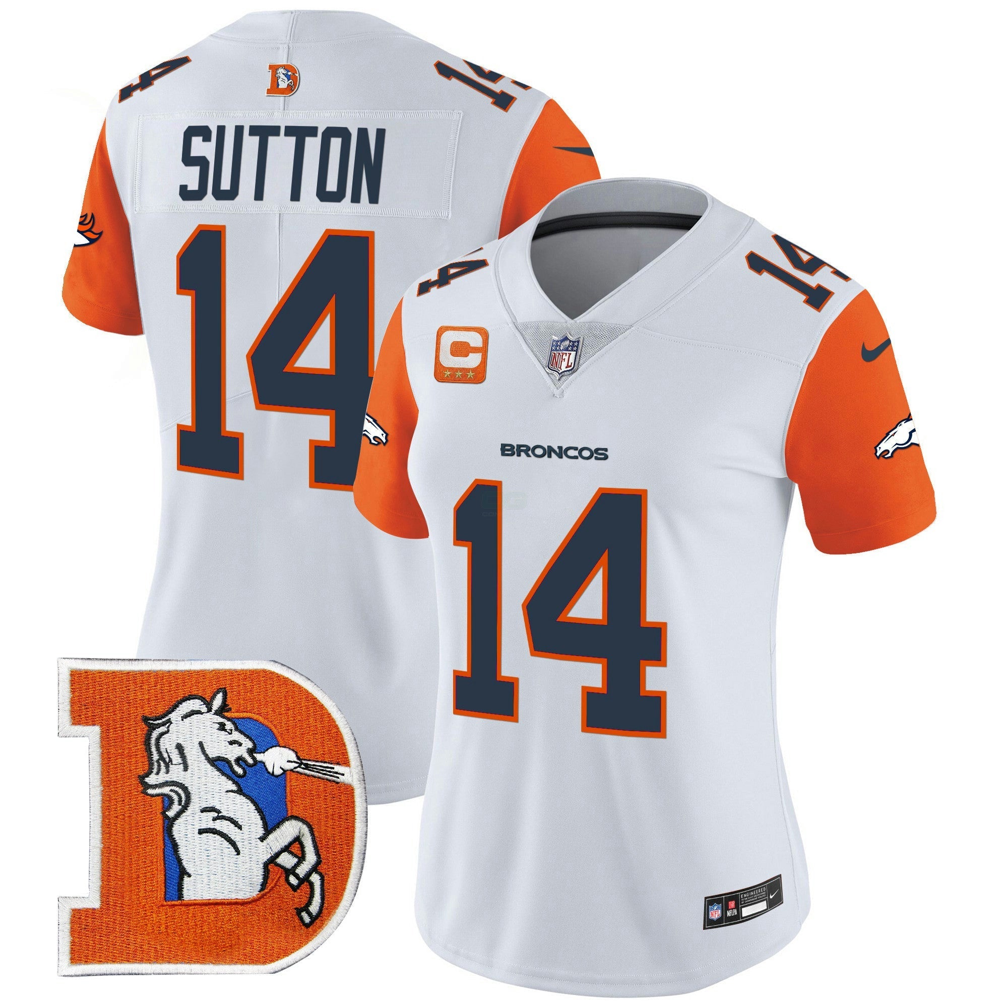 Camisa NFL Women’s Denver Throwback Vapor Limited Jersey V2