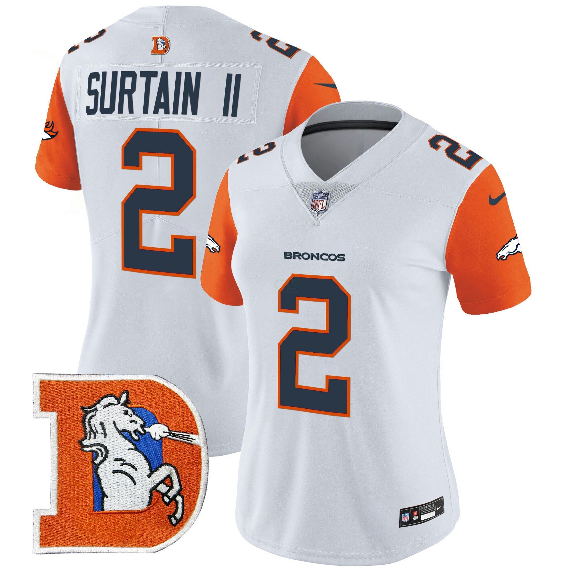 Camisa NFL Women’s Denver Throwback Vapor Limited Jersey V2