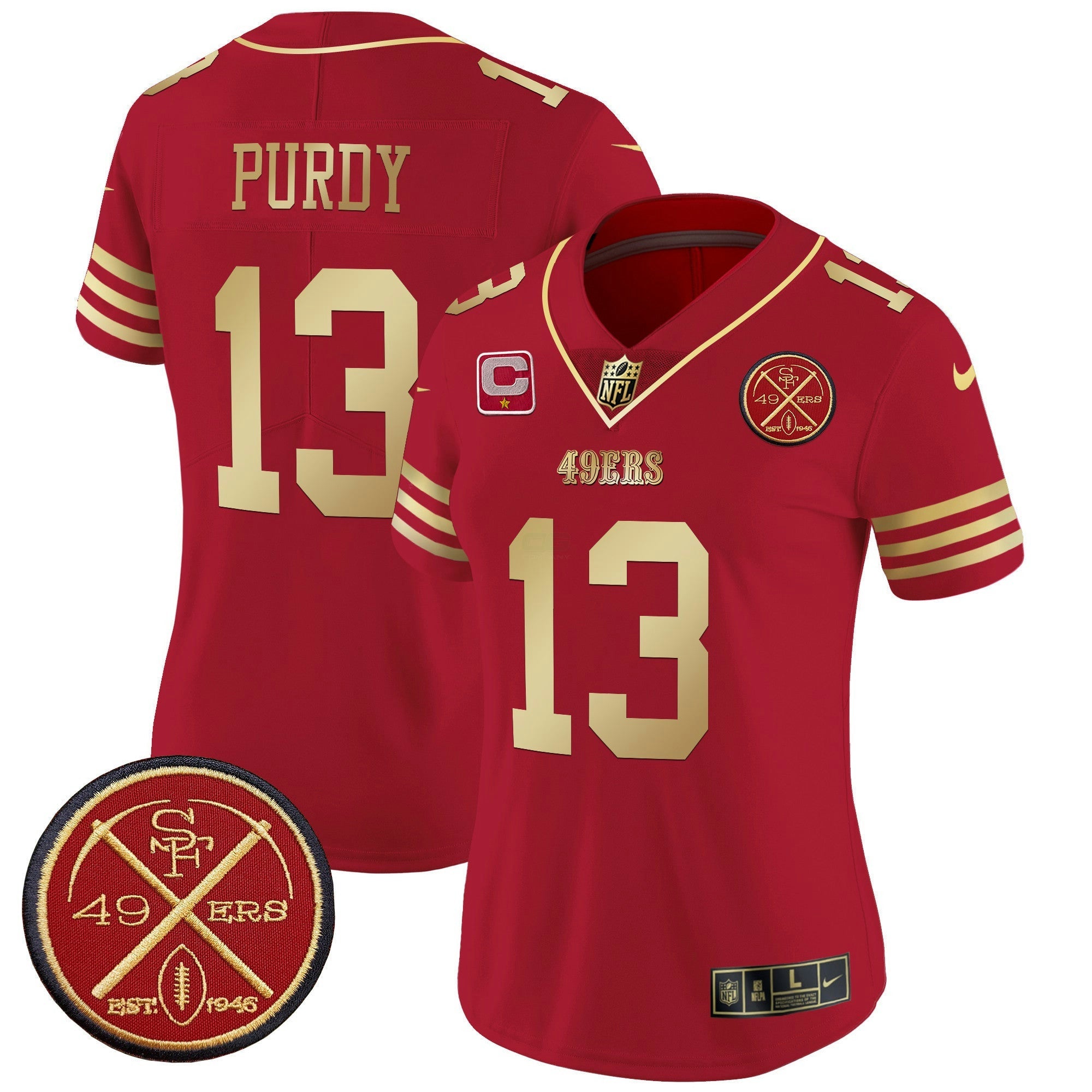 Camisa NFL Women’s Est.1946 Patch Vapor Limited Jersey