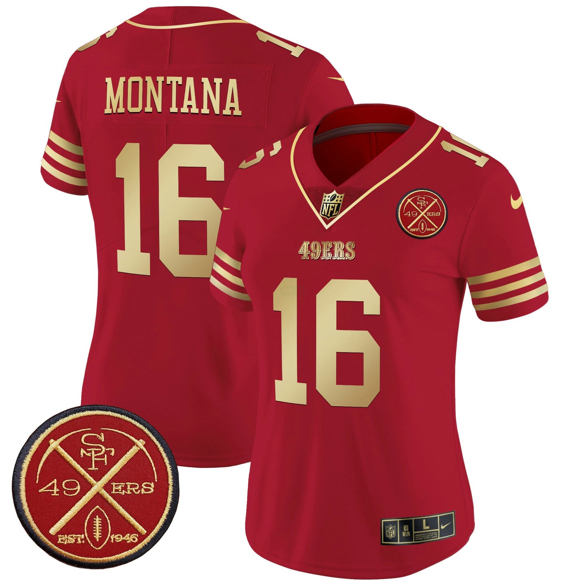 Camisa NFL Women’s Est.1946 Patch Vapor Limited Jersey
