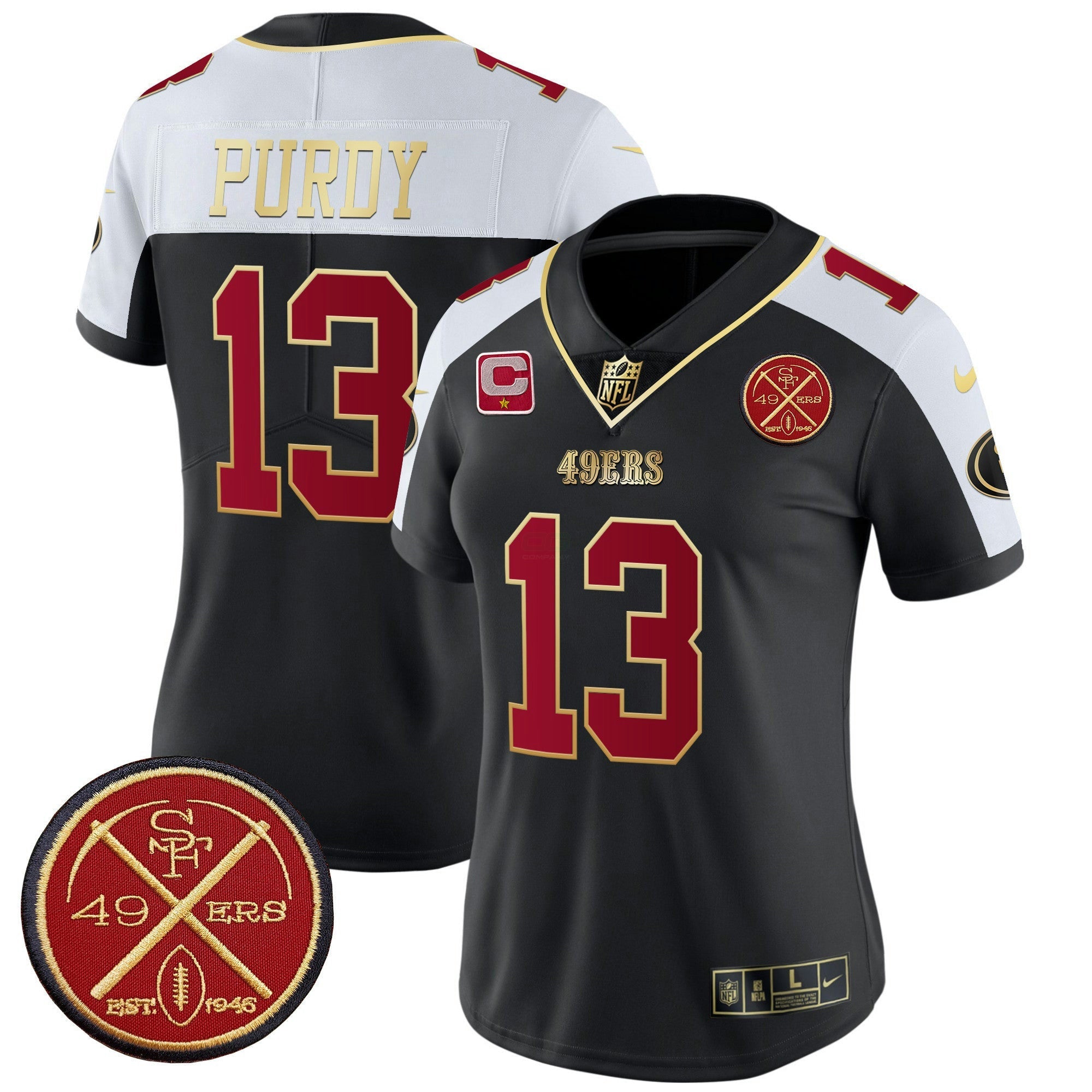 Camisa NFL Women’s Est.1946 Patch Vapor Limited Jersey