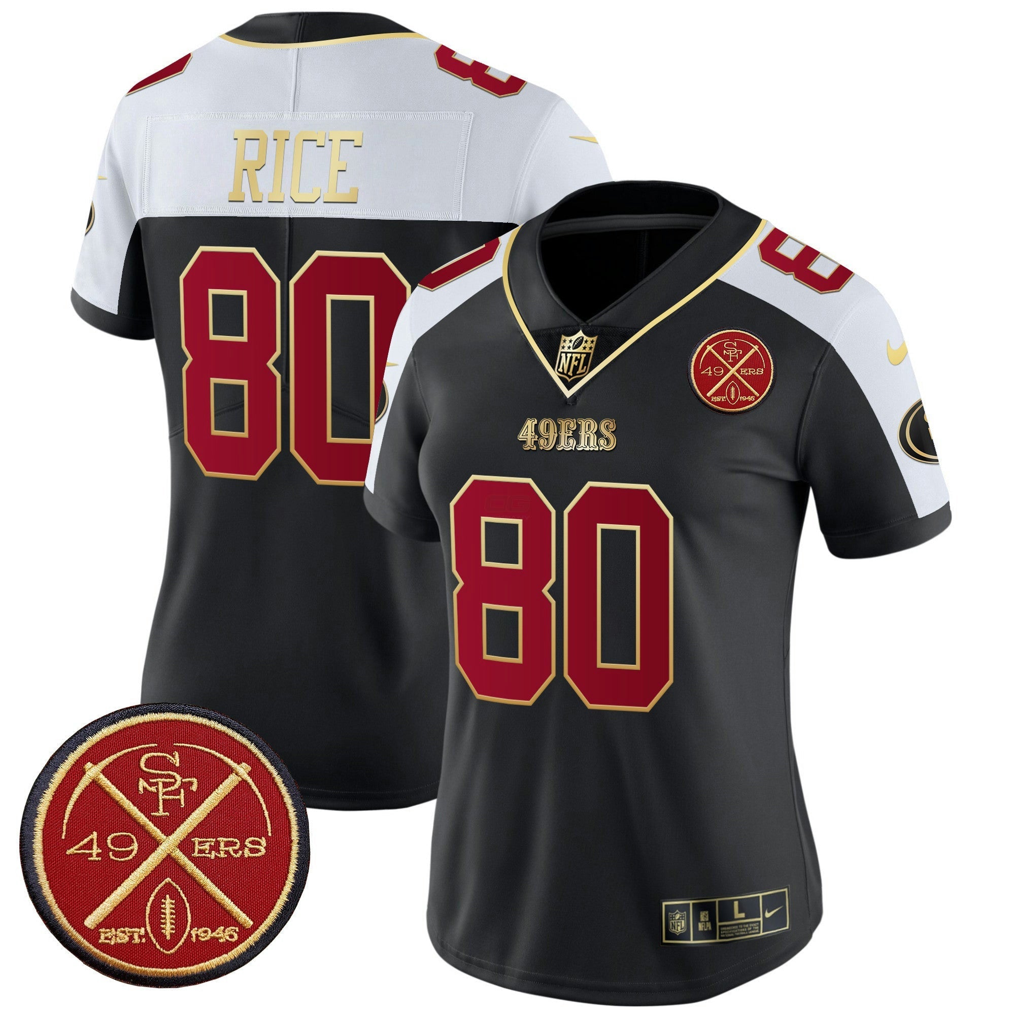 Camisa NFL Women’s Est.1946 Patch Vapor Limited Jersey