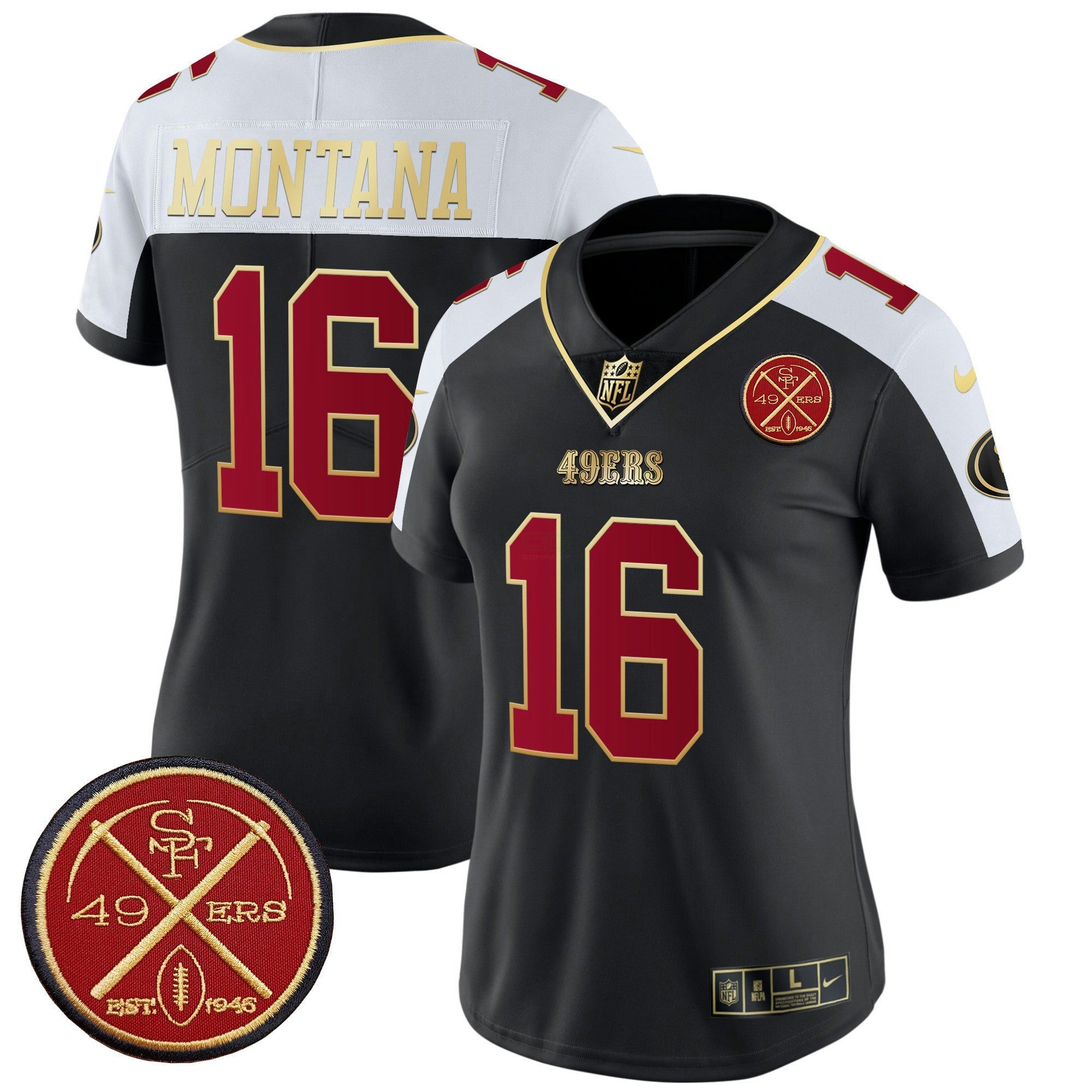 Camisa NFL Women’s Est.1946 Patch Vapor Limited Jersey