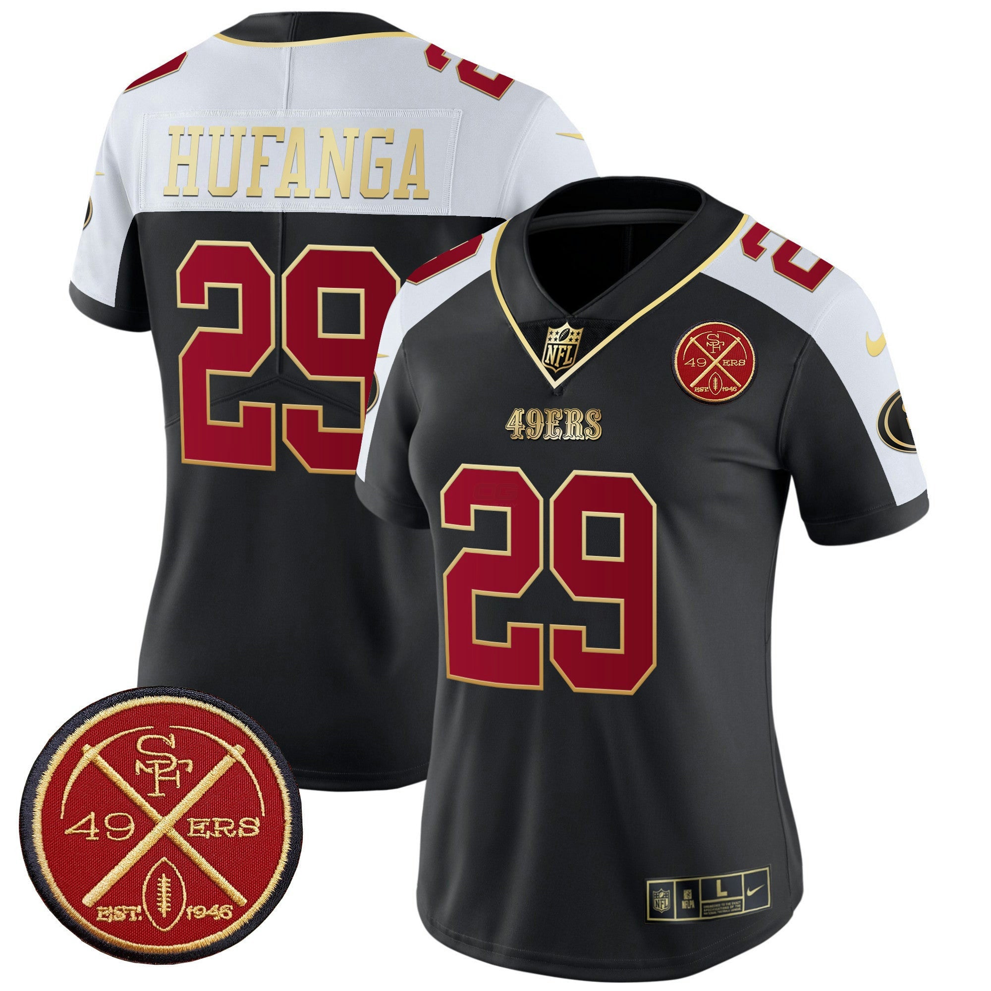 Camisa NFL Women’s Est.1946 Patch Vapor Limited Jersey