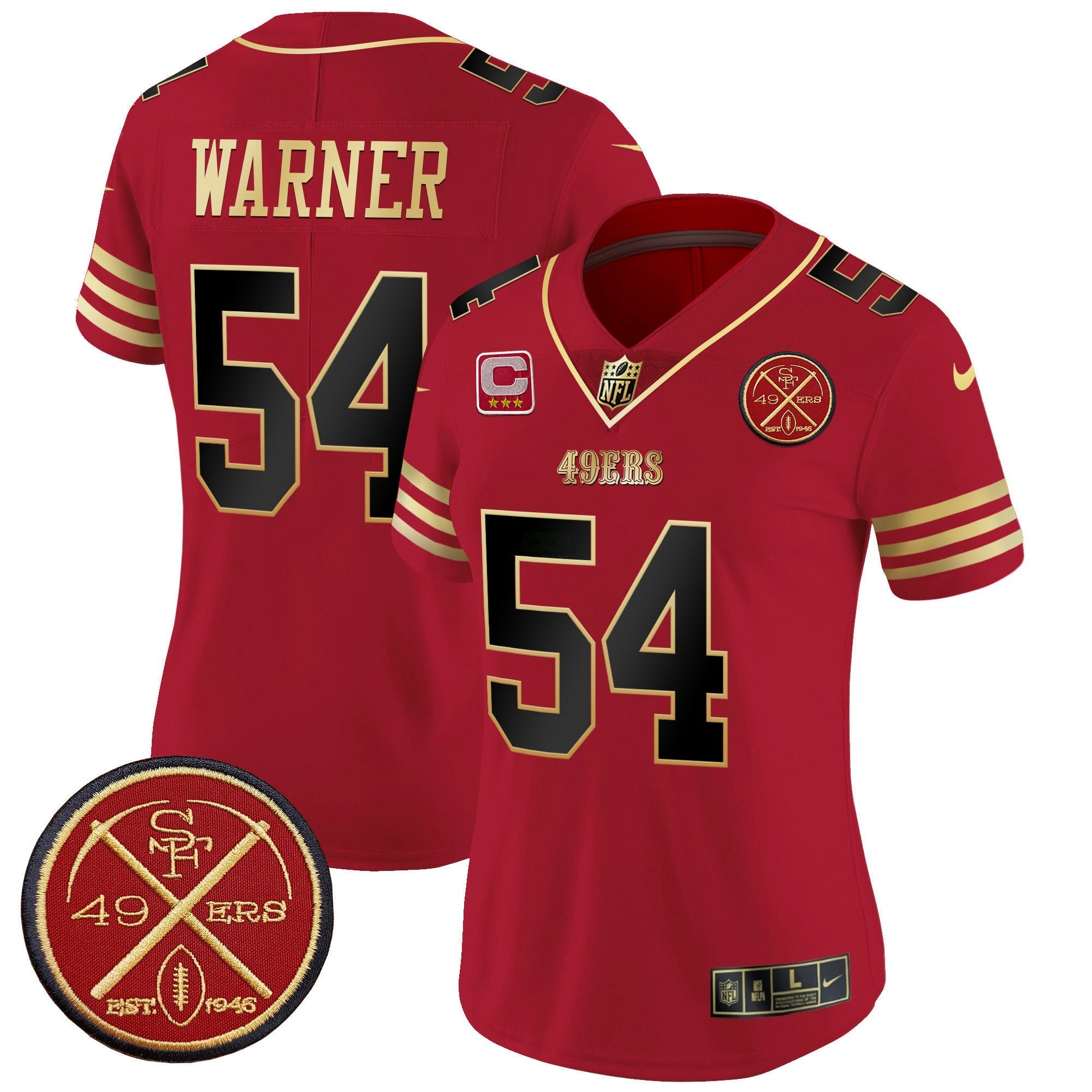 Camisa NFL Women’s Est.1946 Patch Vapor Limited Jersey