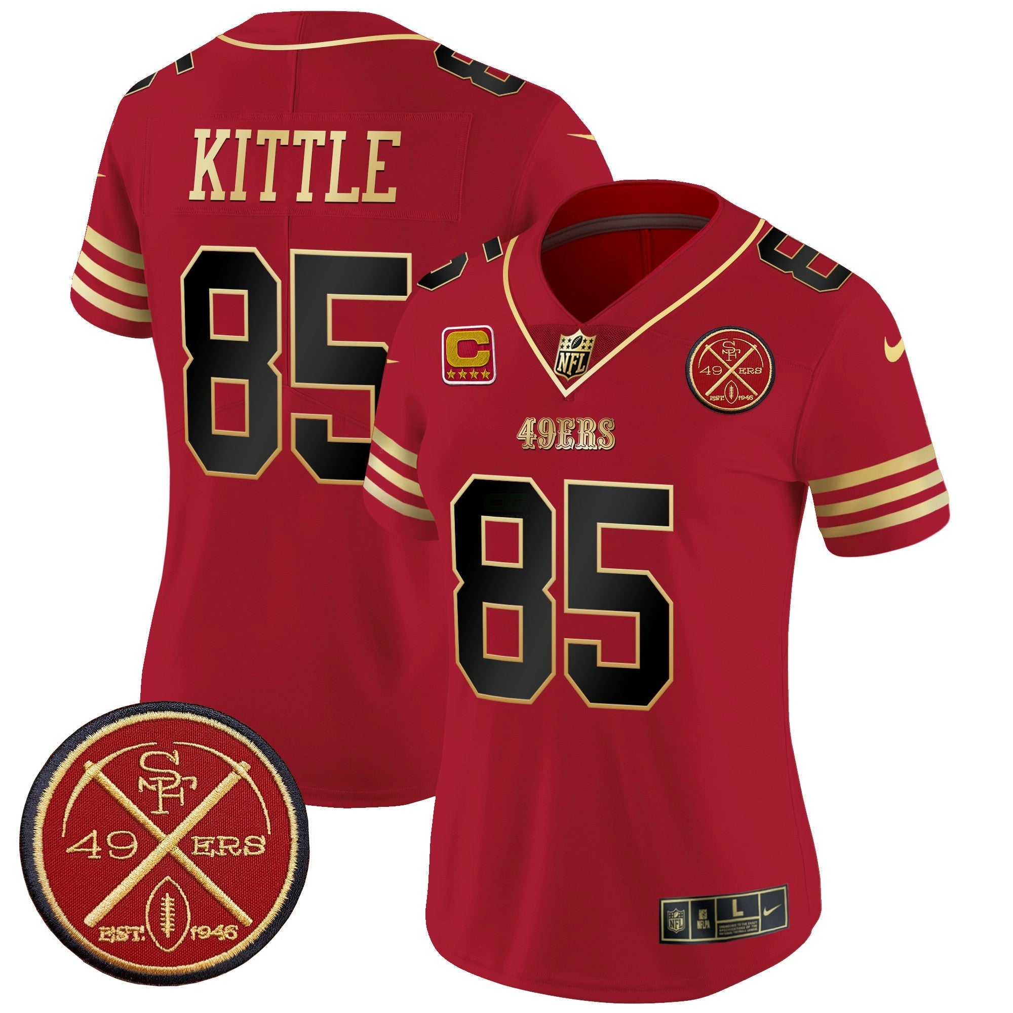 Camisa NFL Women’s Est.1946 Patch Vapor Limited Jersey