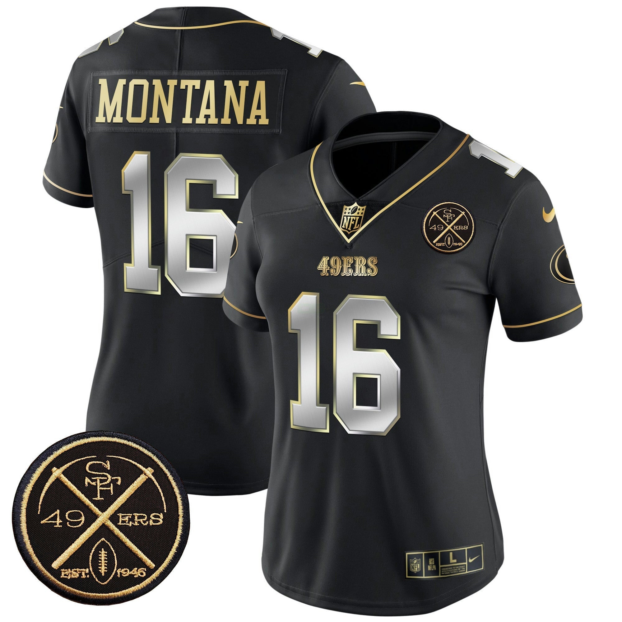Camisa NFL Women’s Est.1946 Patch Vapor Limited Jersey