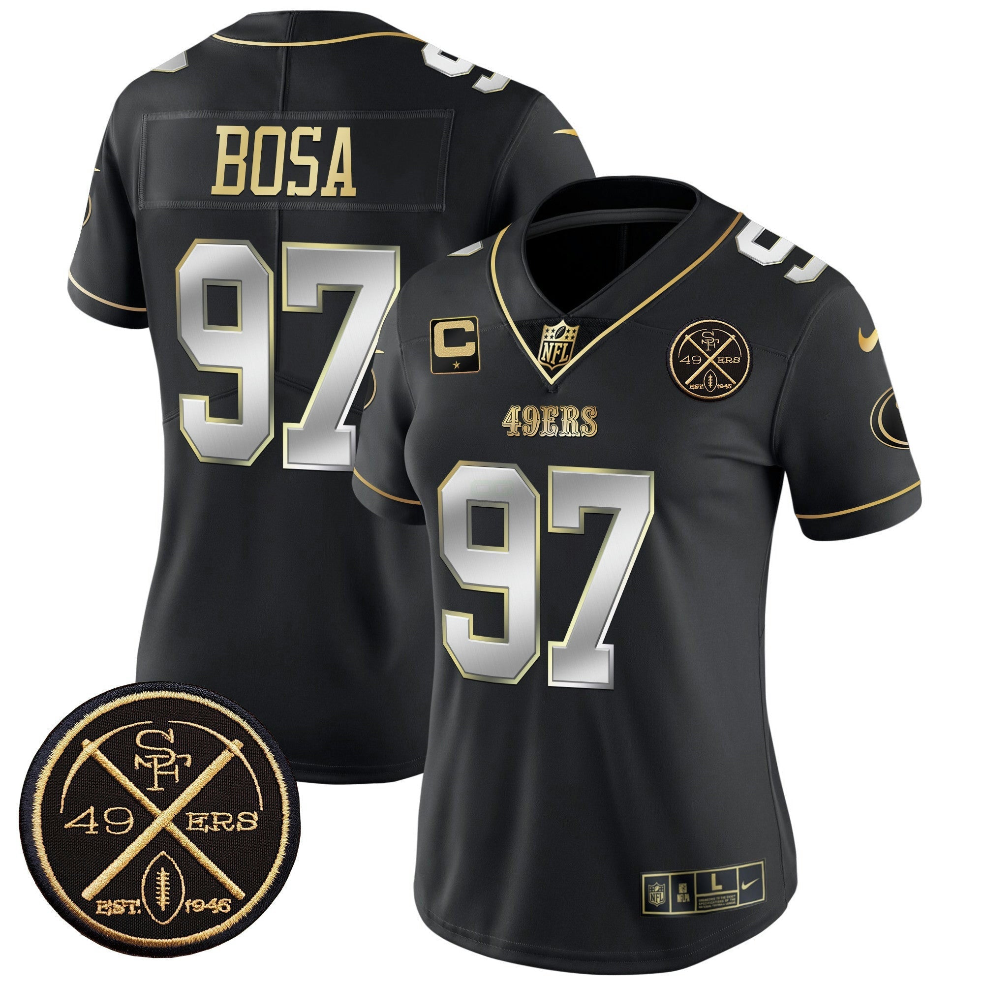 Camisa NFL Women’s Est.1946 Patch Vapor Limited Jersey