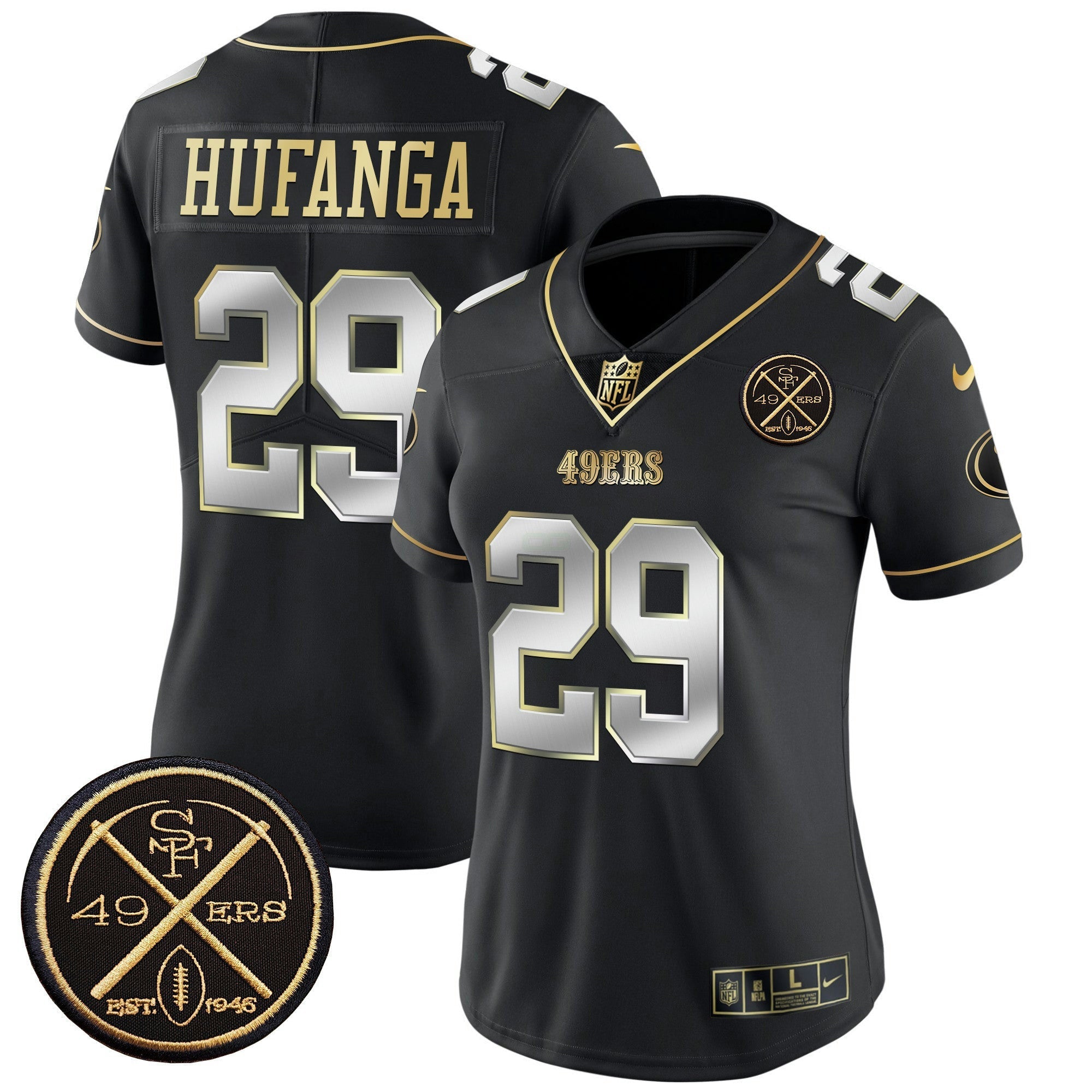 Camisa NFL Women’s Est.1946 Patch Vapor Limited Jersey