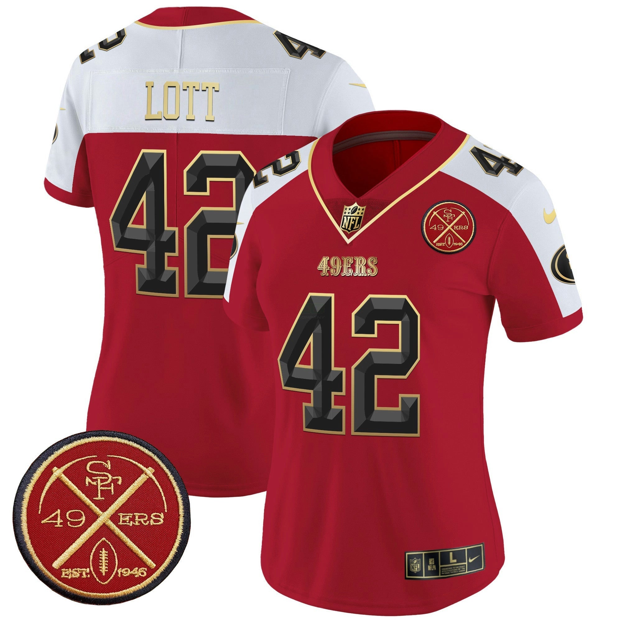 Camisa NFL Women’s Est.1946 Patch Vapor Limited Jersey V2