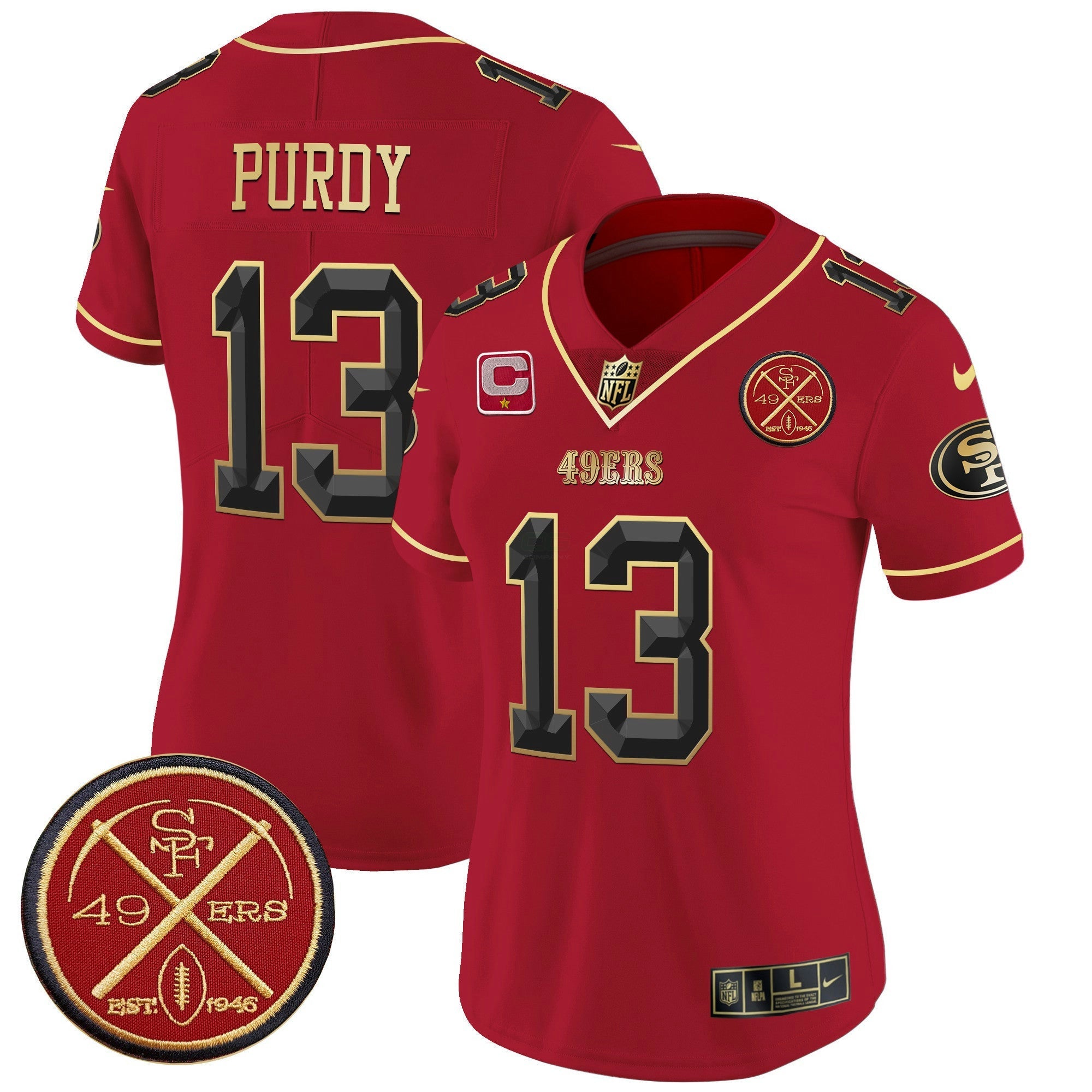 Camisa NFL Women’s Est.1946 Patch Vapor Limited Jersey V2