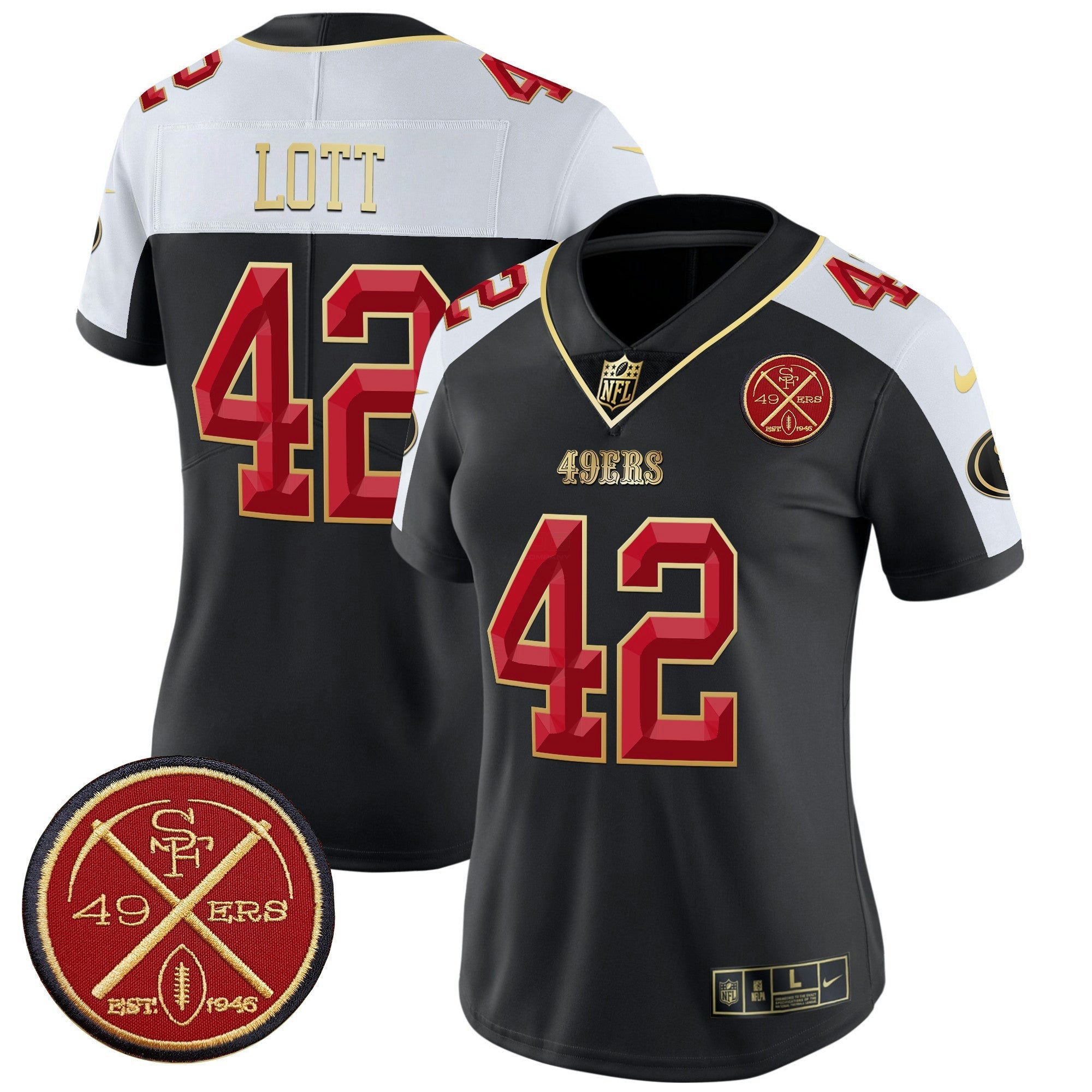 Camisa NFL Women’s Est.1946 Patch Vapor Limited Jersey V2