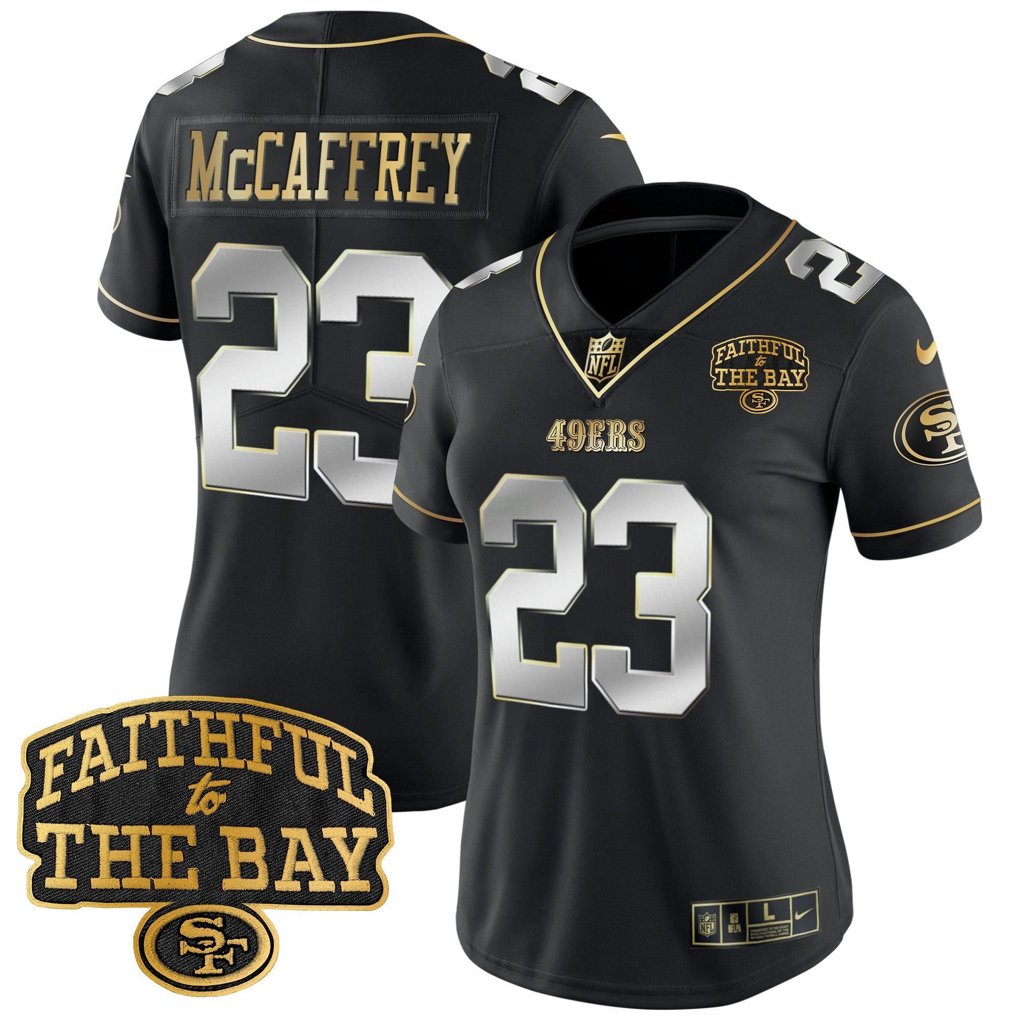 Camisa NFL Women’s Faithful To The Bay Patch Vapor Limited Jersey V8