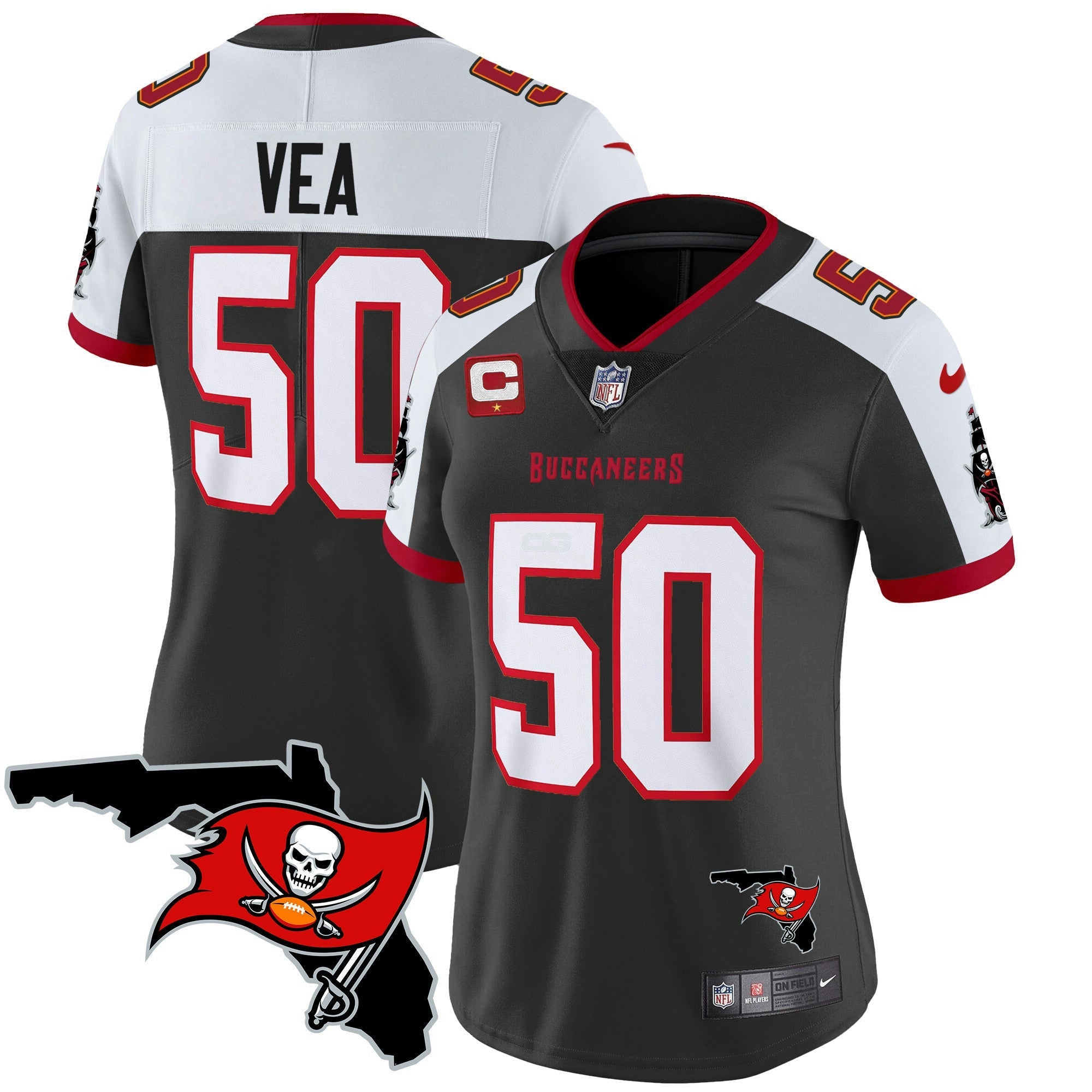 Camisa NFL Women’s Florida Patch Vapor Limited Jersey