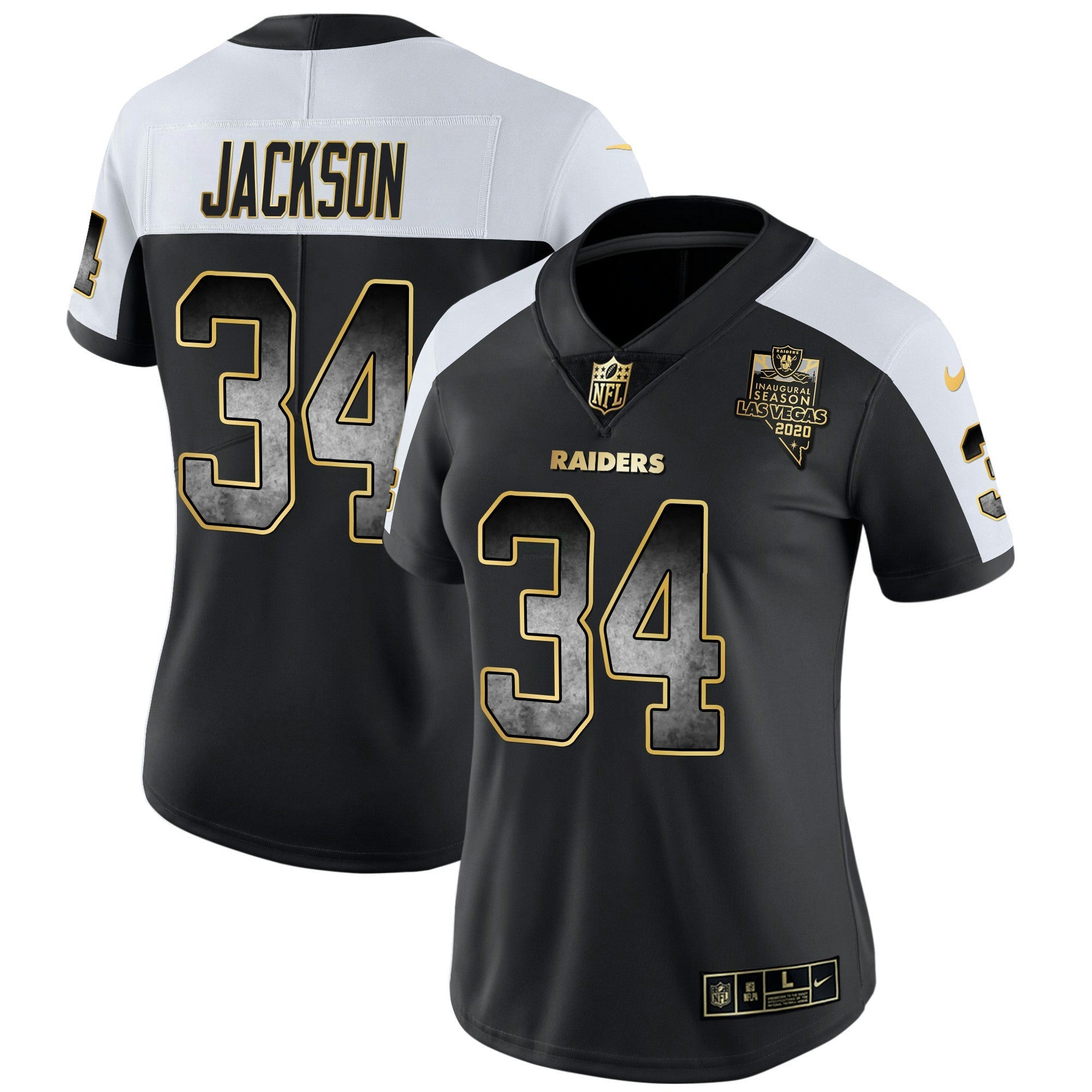 Camisa NFL Women’s Gold Arch Smoke Vapor Jersey