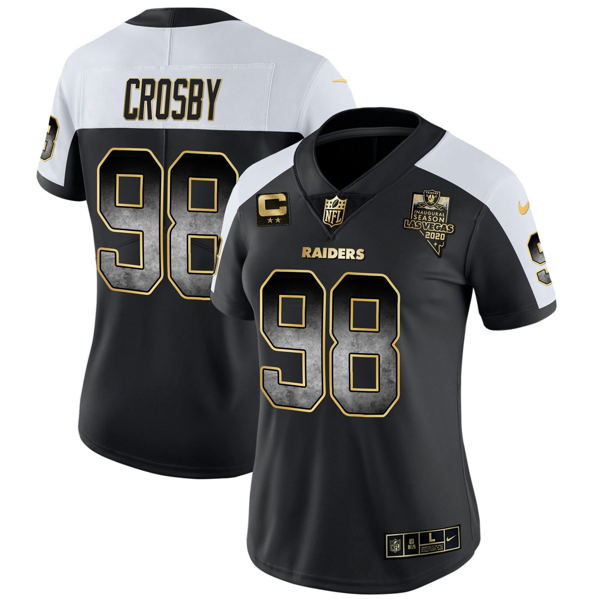 Camisa NFL Women’s Gold Arch Smoke Vapor Jersey