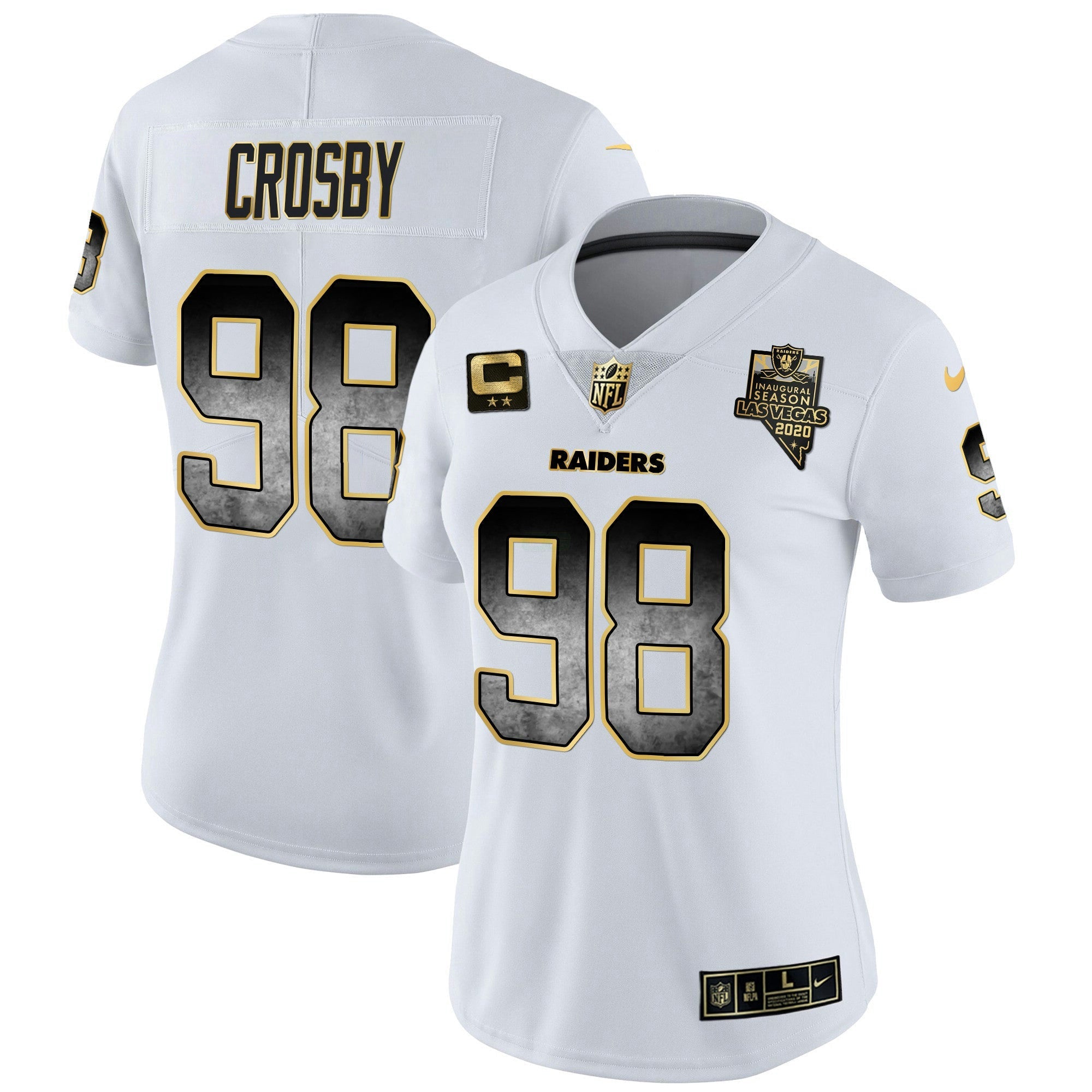 Camisa NFL Women’s Gold Arch Smoke Vapor Jersey