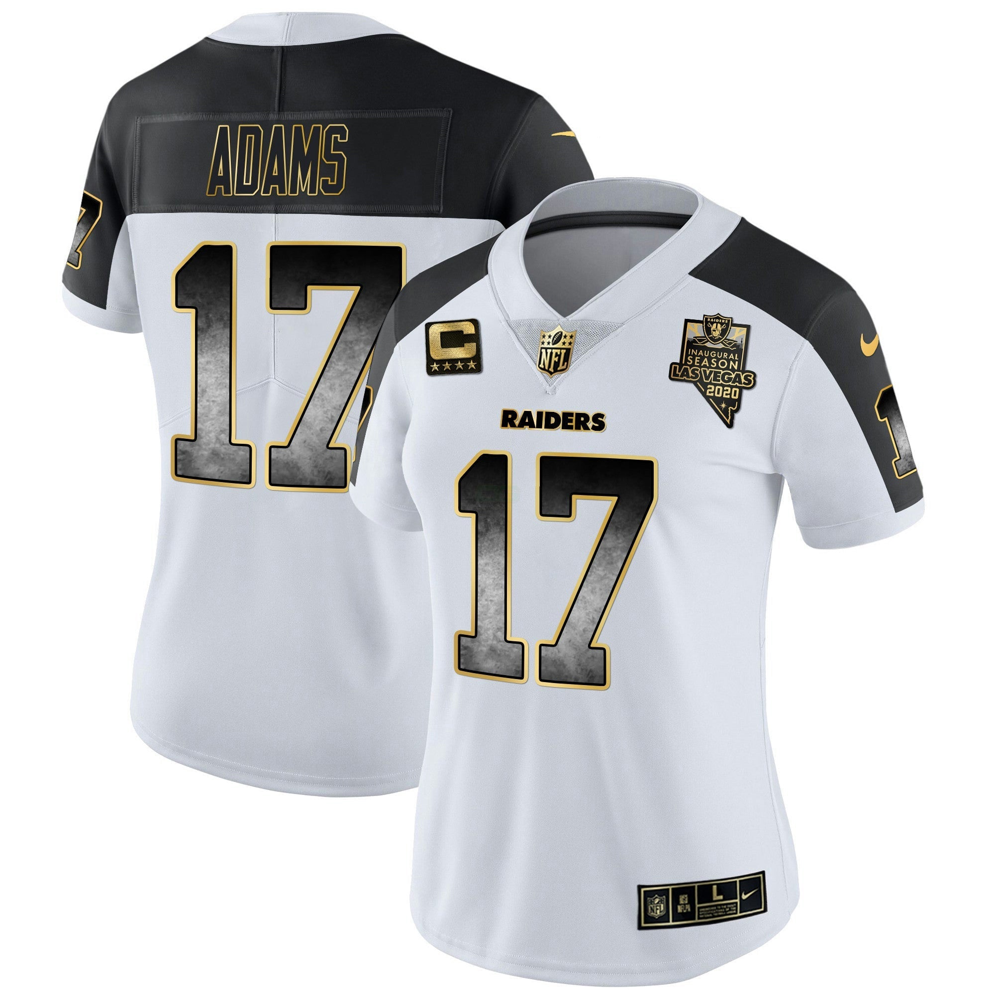 Camisa NFL Women’s Gold Arch Smoke Vapor Jersey