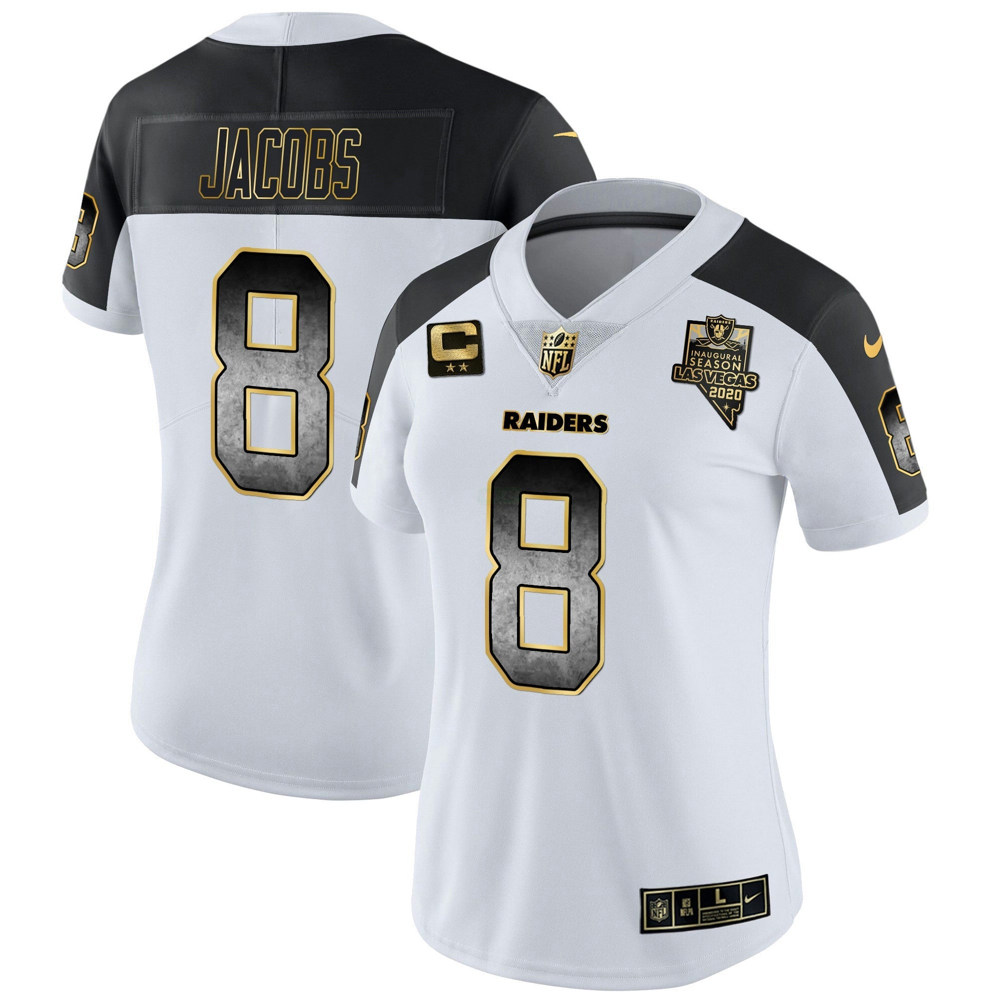 Camisa NFL Women’s Gold Arch Smoke Vapor Jersey