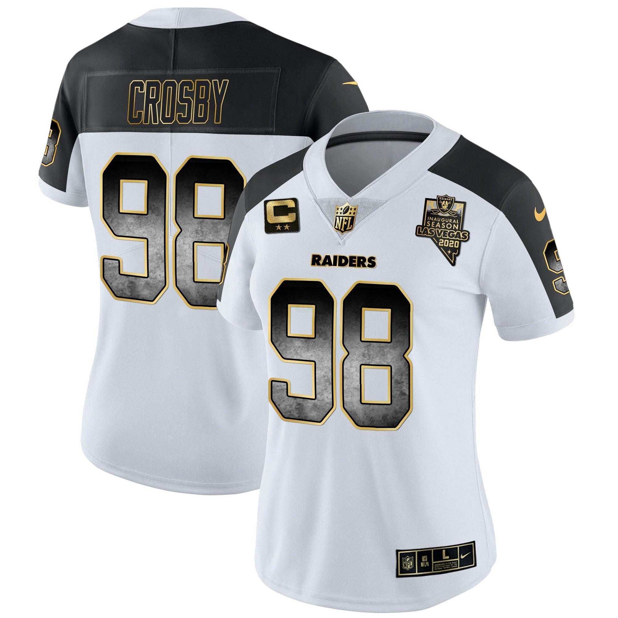 Camisa NFL Women’s Gold Arch Smoke Vapor Jersey