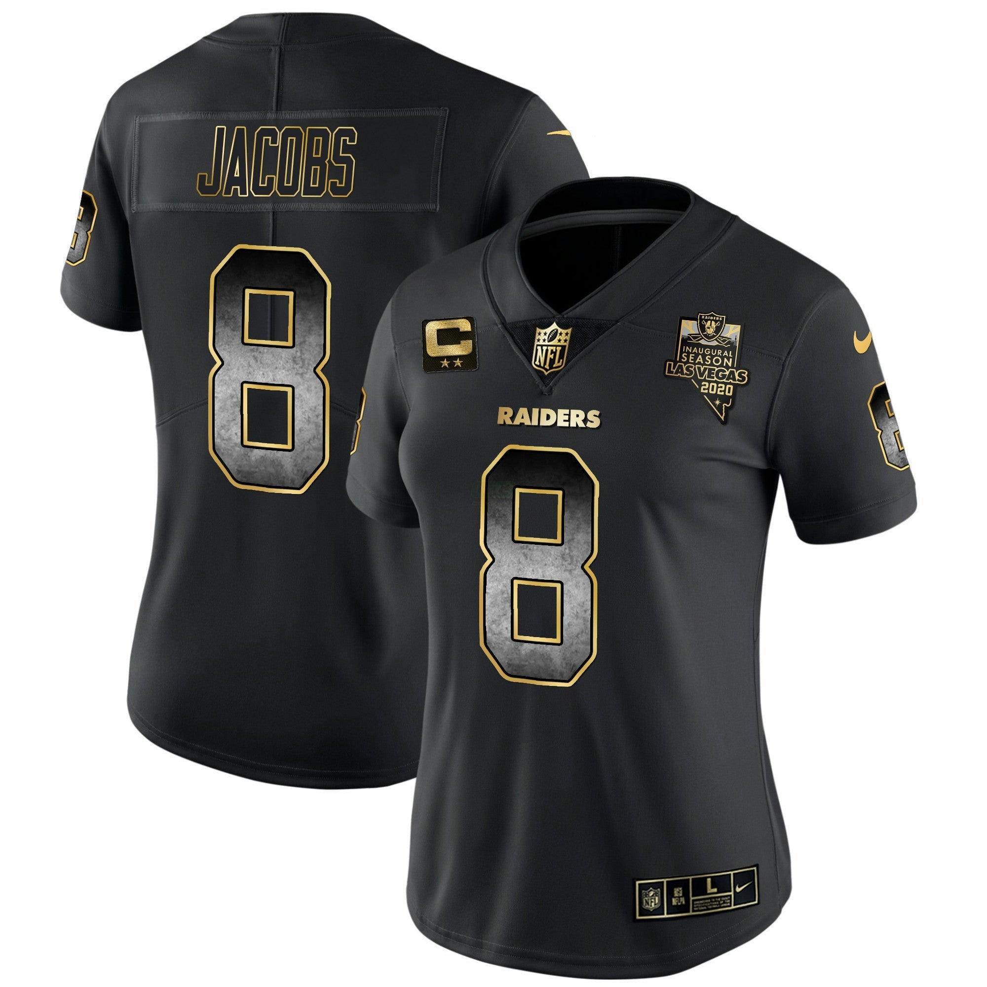 Camisa NFL Women’s Gold Arch Smoke Vapor Jersey