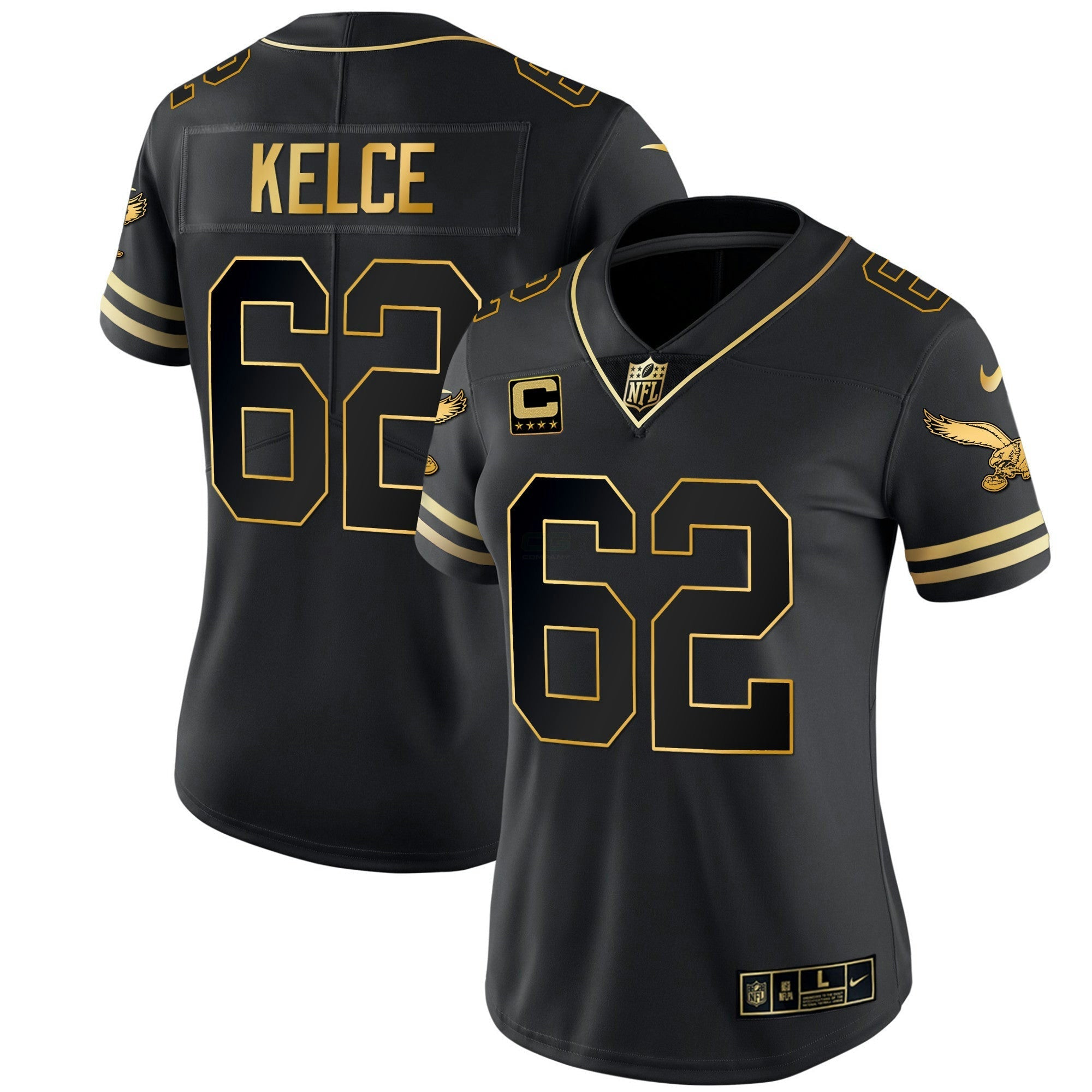 Camisa NFL Women’s Gold & Kelly Vapor Jersey V2