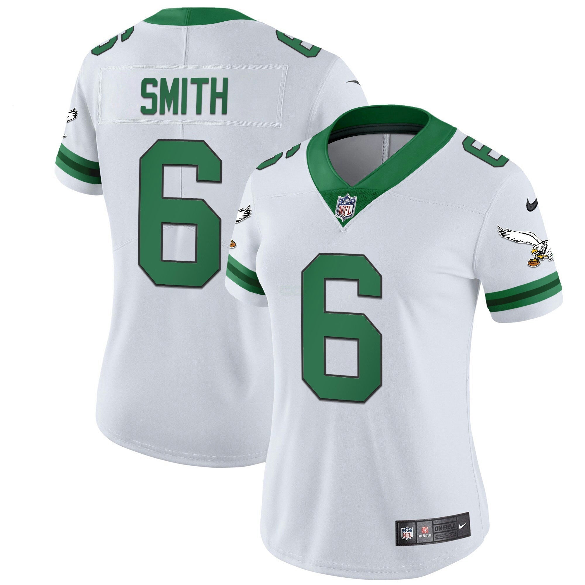 Camisa NFL Women’s Gold & Kelly Vapor Throwback Jersey