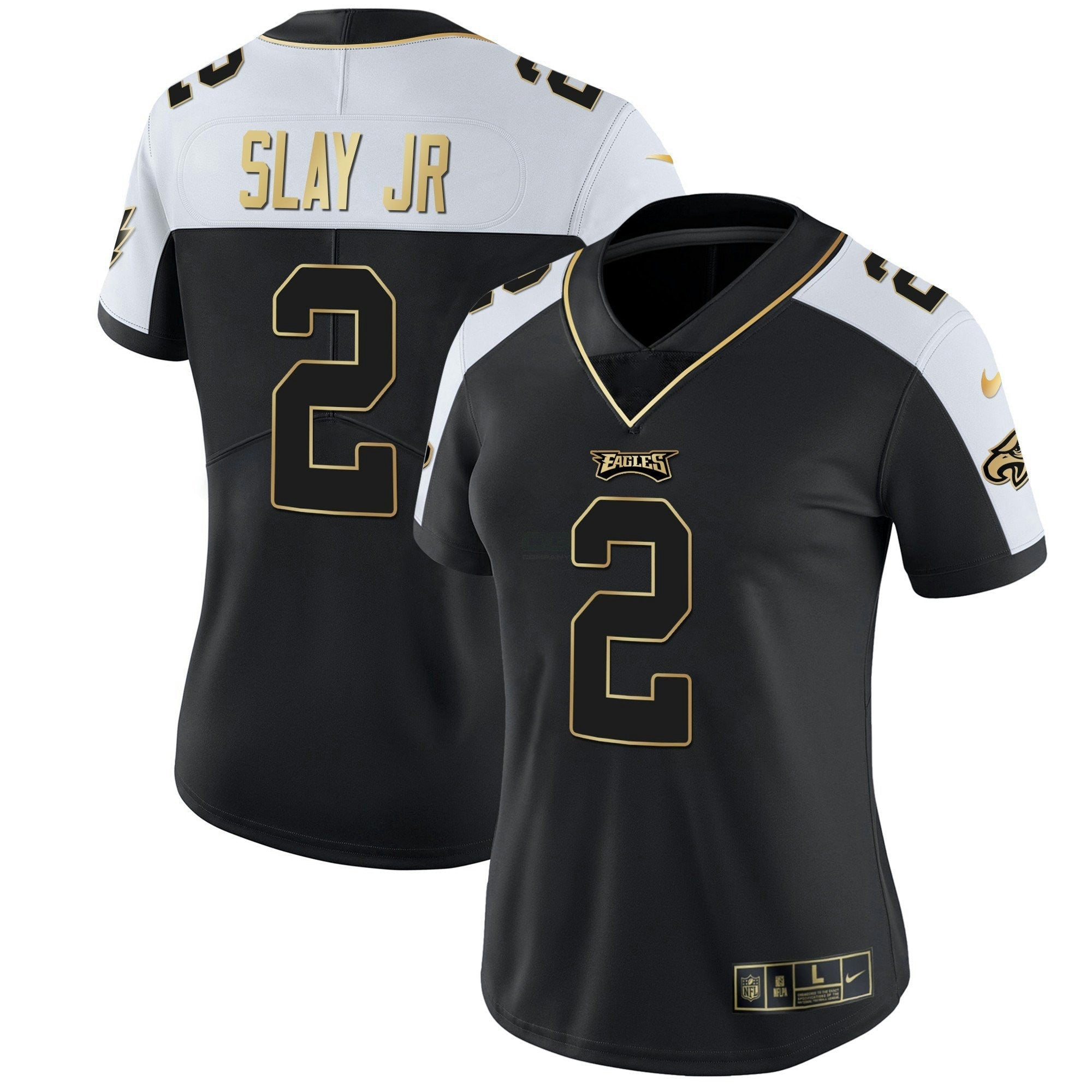 Camisa NFL Women’s Gold & Split Vapor