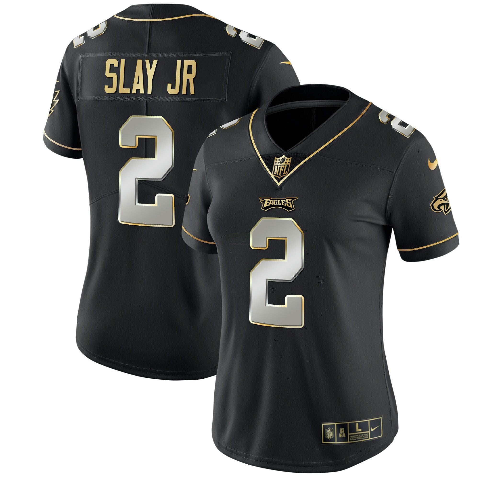 Camisa NFL Women’s Gold & Split Vapor