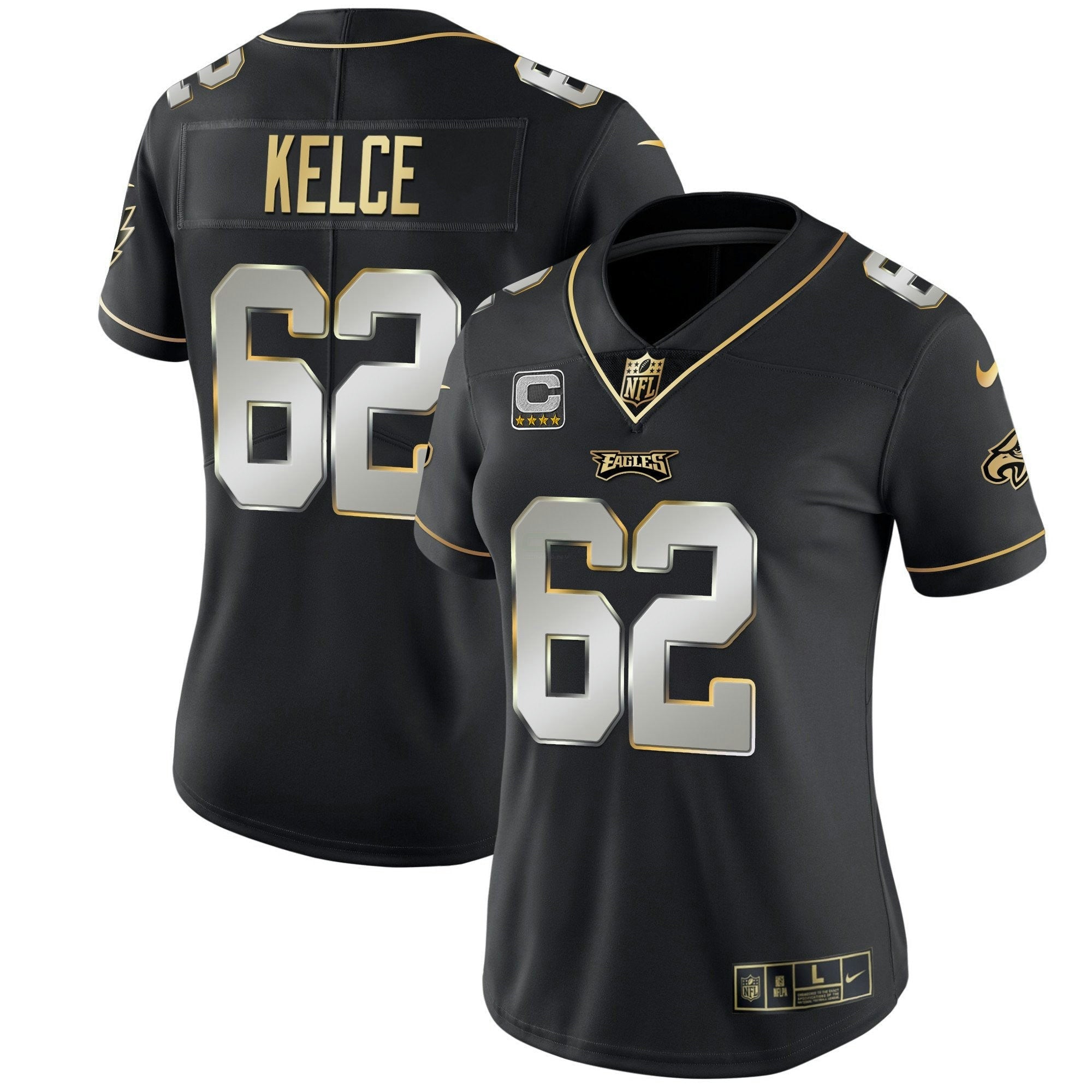 Camisa NFL Women’s Gold & Split Vapor