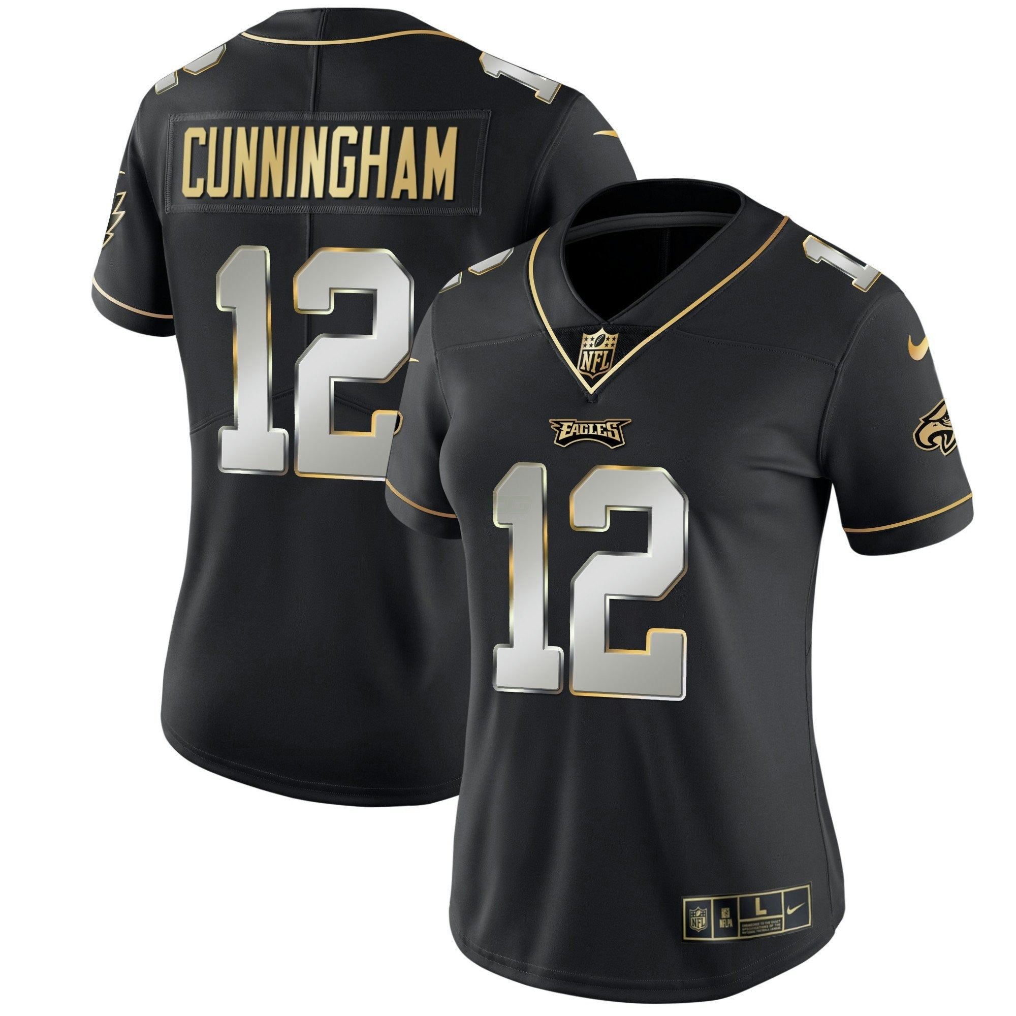 Camisa NFL Women’s Gold & Split Vapor