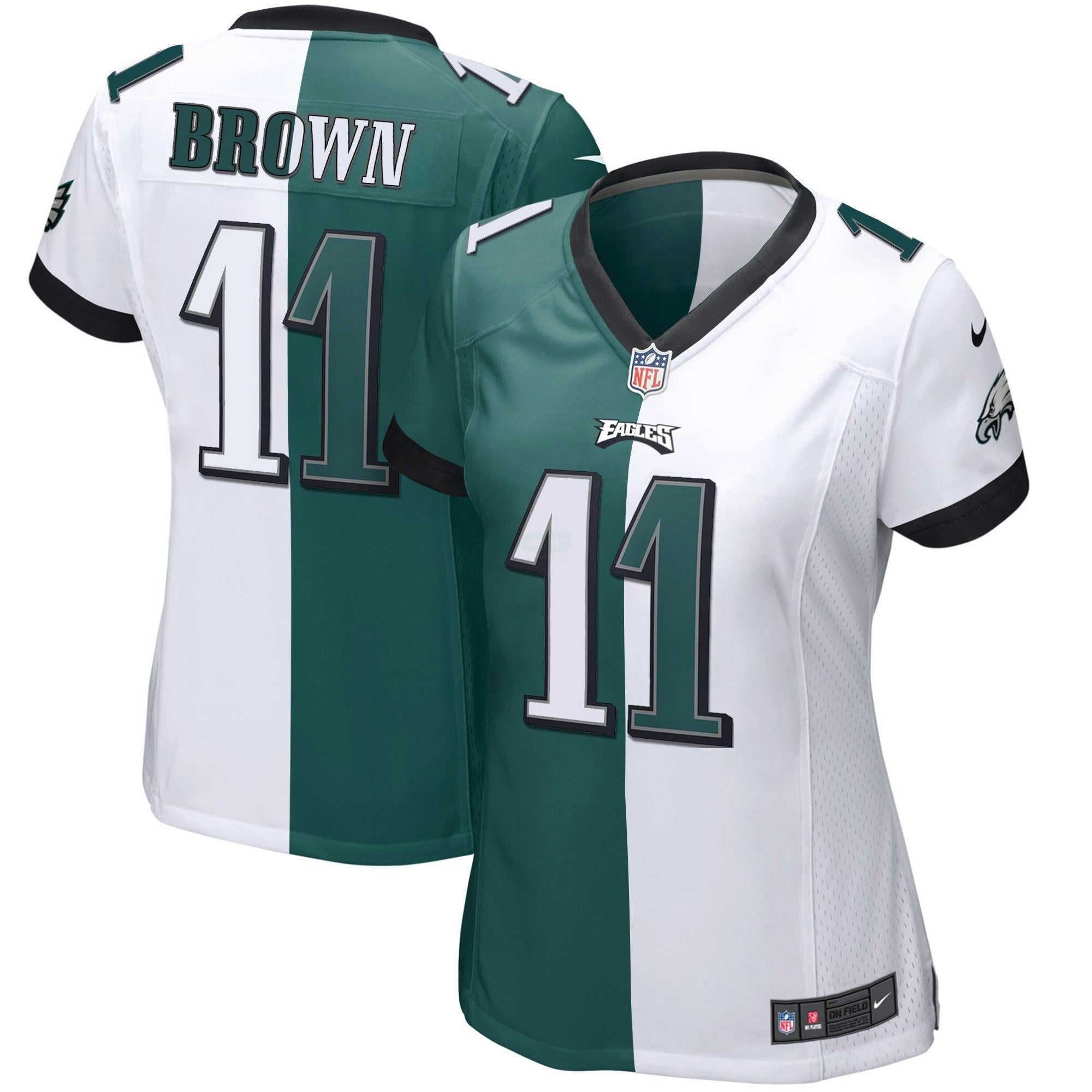 Camisa NFL Women’s Gold & Split Vapor