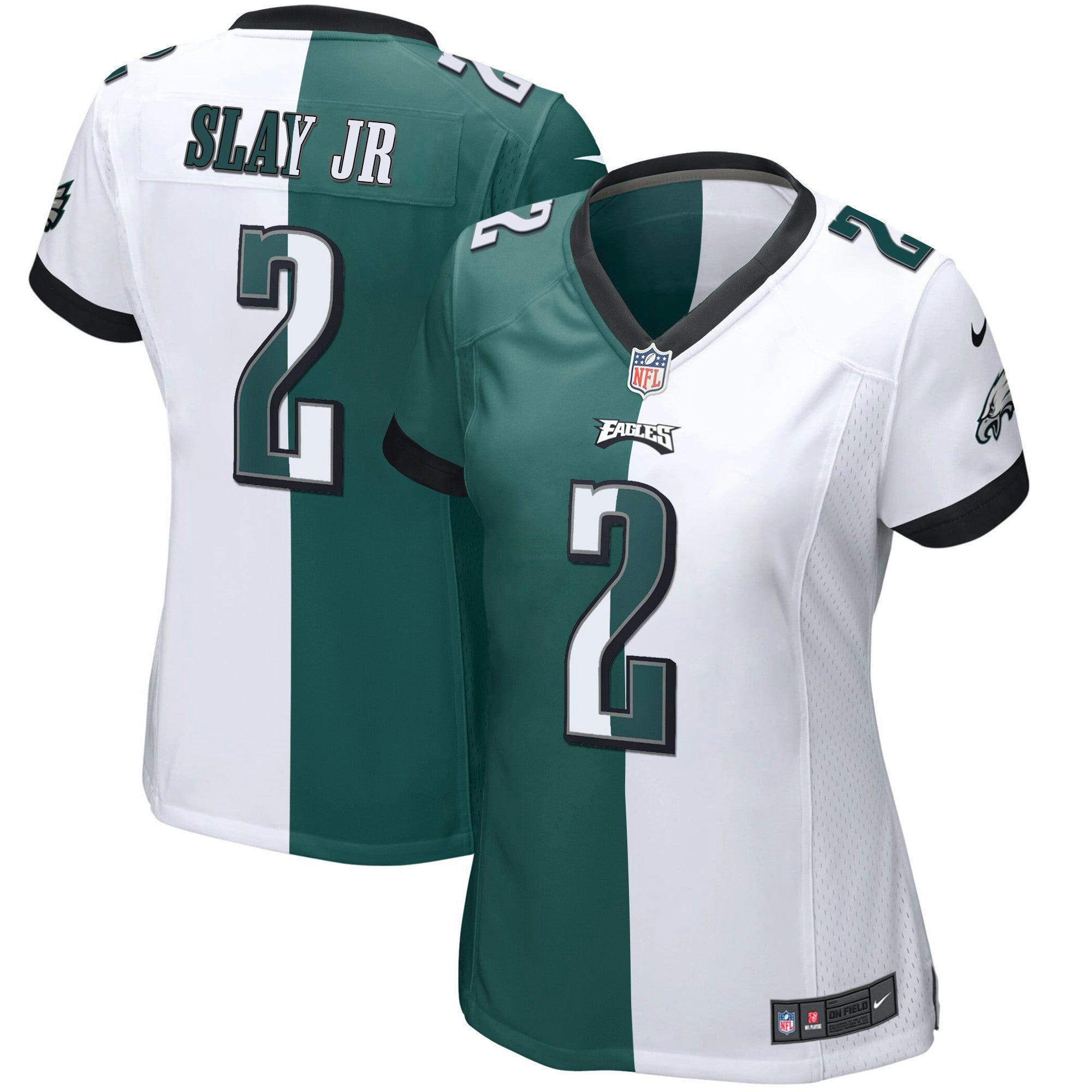 Camisa NFL Women’s Gold & Split Vapor