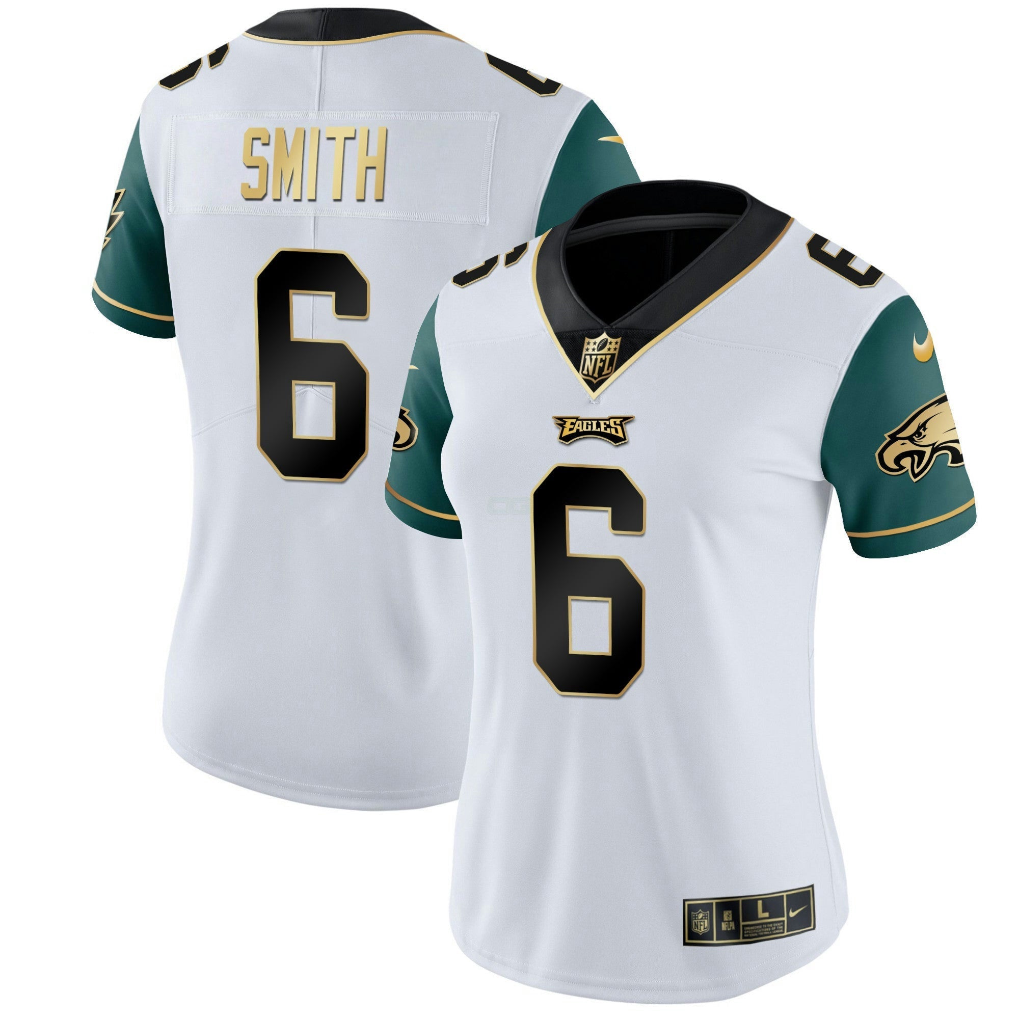 Camisa NFL Women’s Gold & Split Vapor