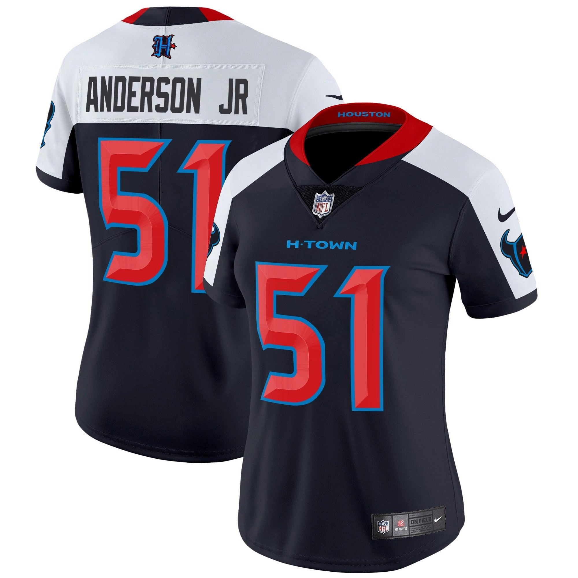 Camisa NFL Women’s Houston 2024 Vapor Limited Jersey