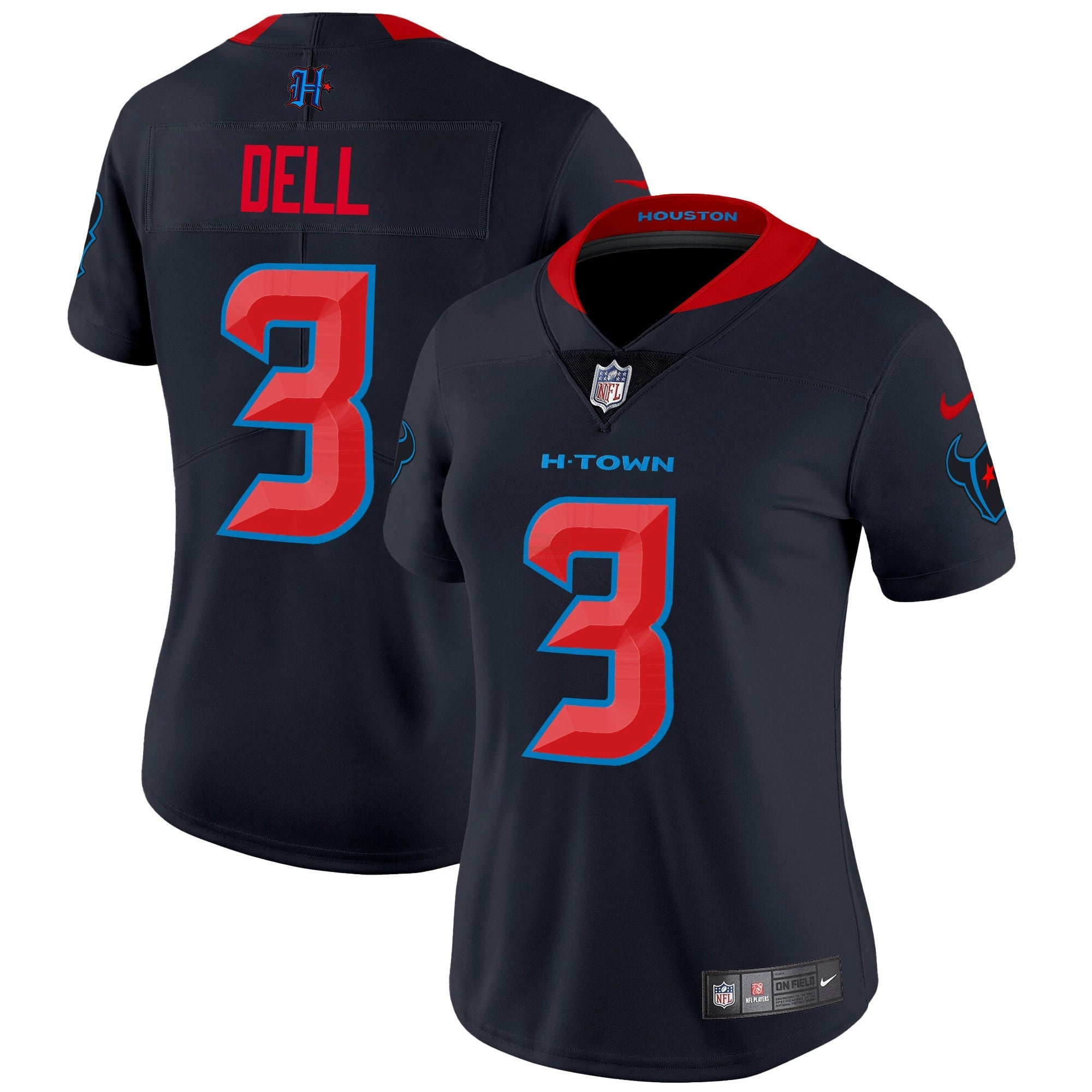 Camisa NFL Women’s Houston 2024 Vapor Limited Jersey V2