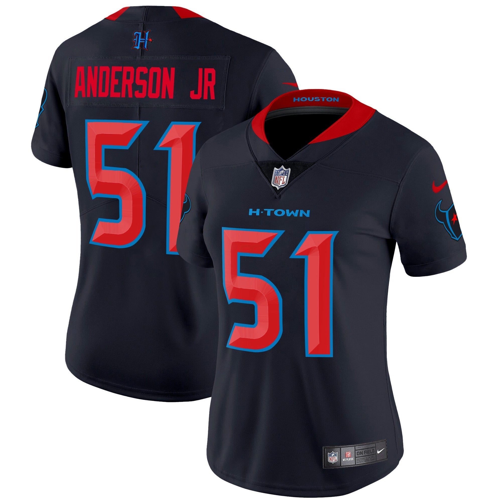 Camisa NFL Women’s Houston 2024 Vapor Limited Jersey V2