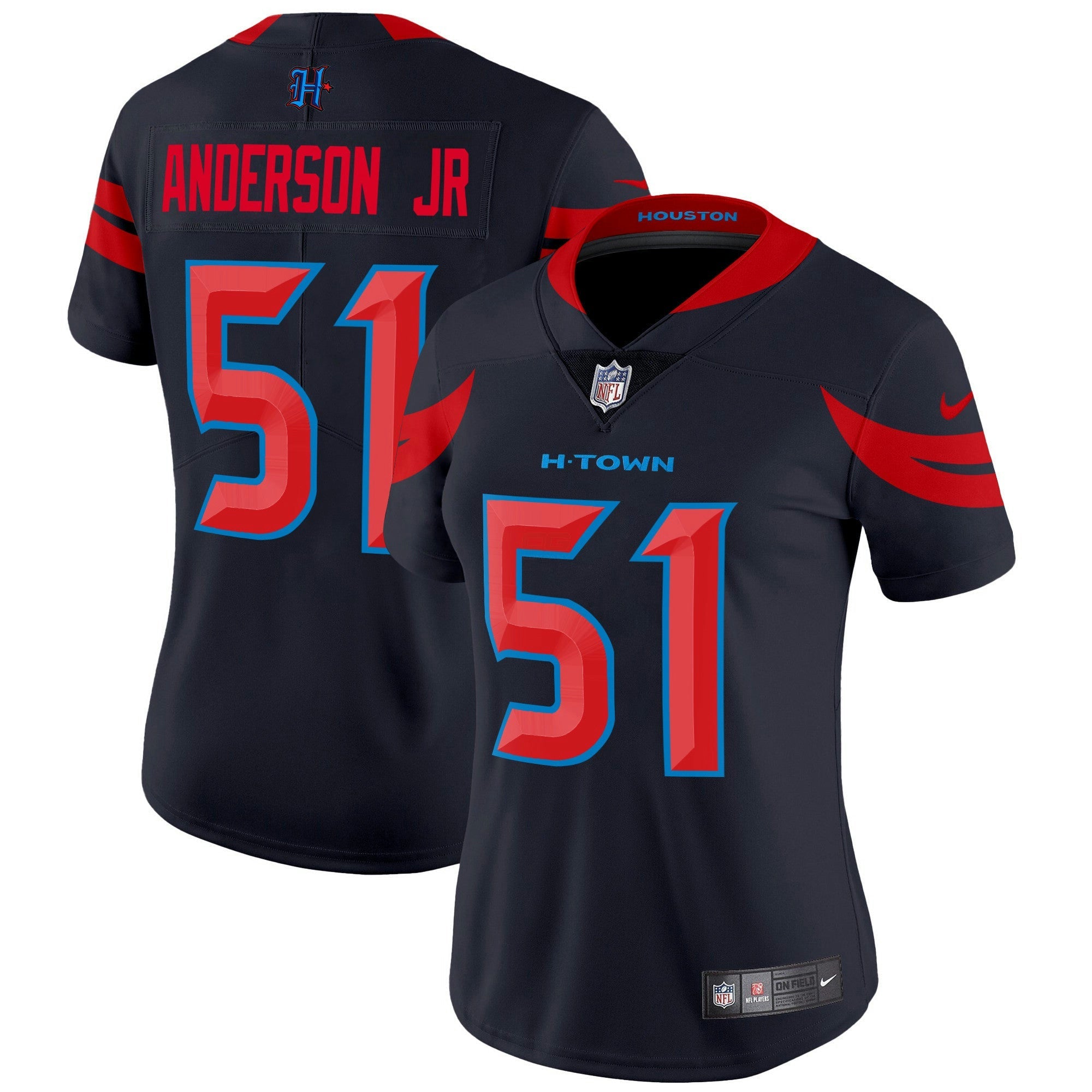 Camisa NFL Women’s Houston 2024 Vapor Limited Jersey V3