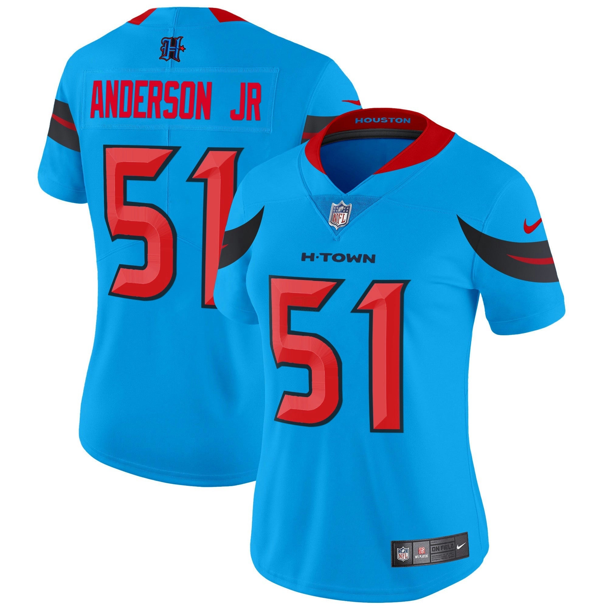 Camisa NFL Women’s Houston 2024 Vapor Limited Jersey V3